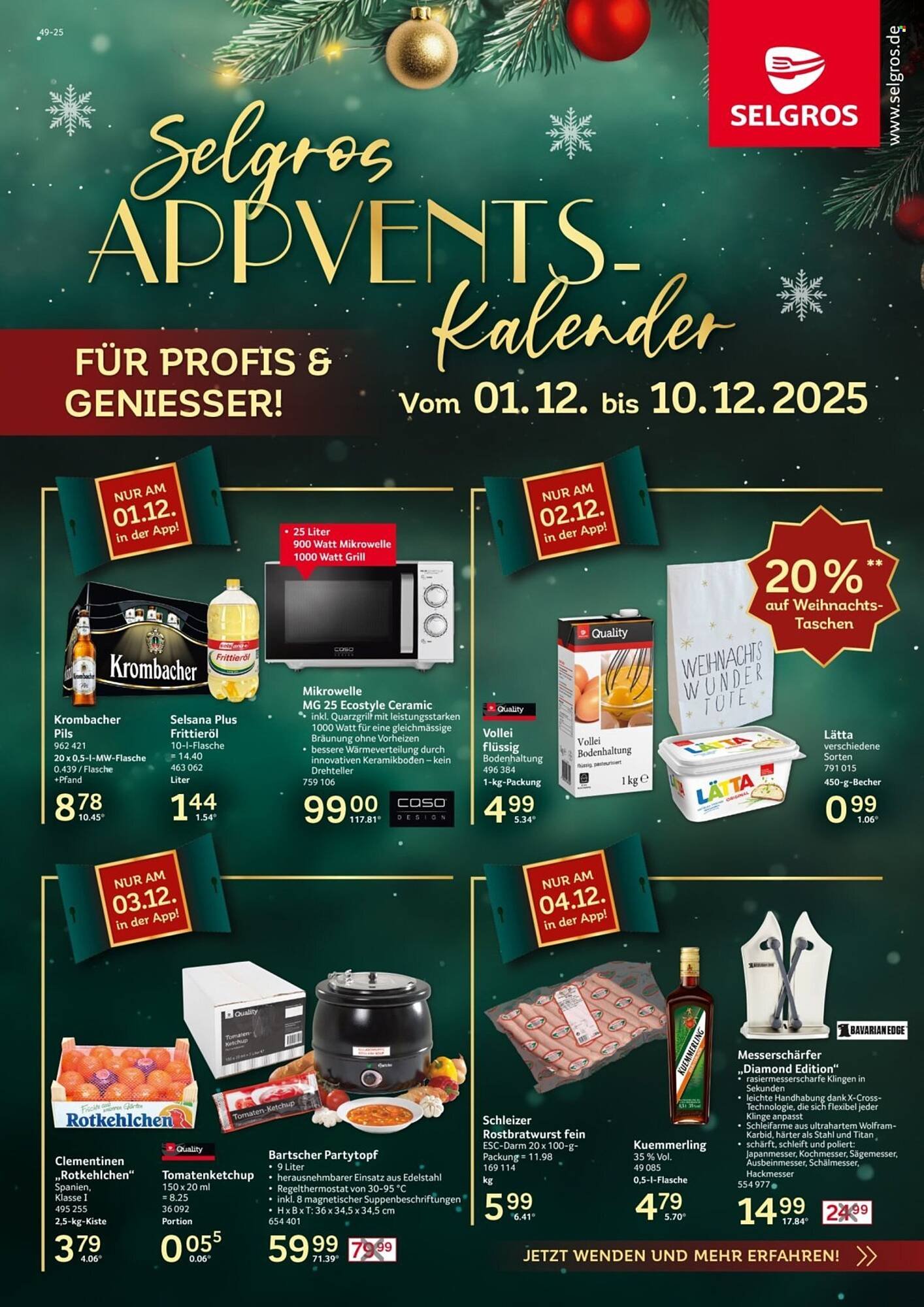 Selgros Prospekt (2025-12-01 - 2025-12-10)