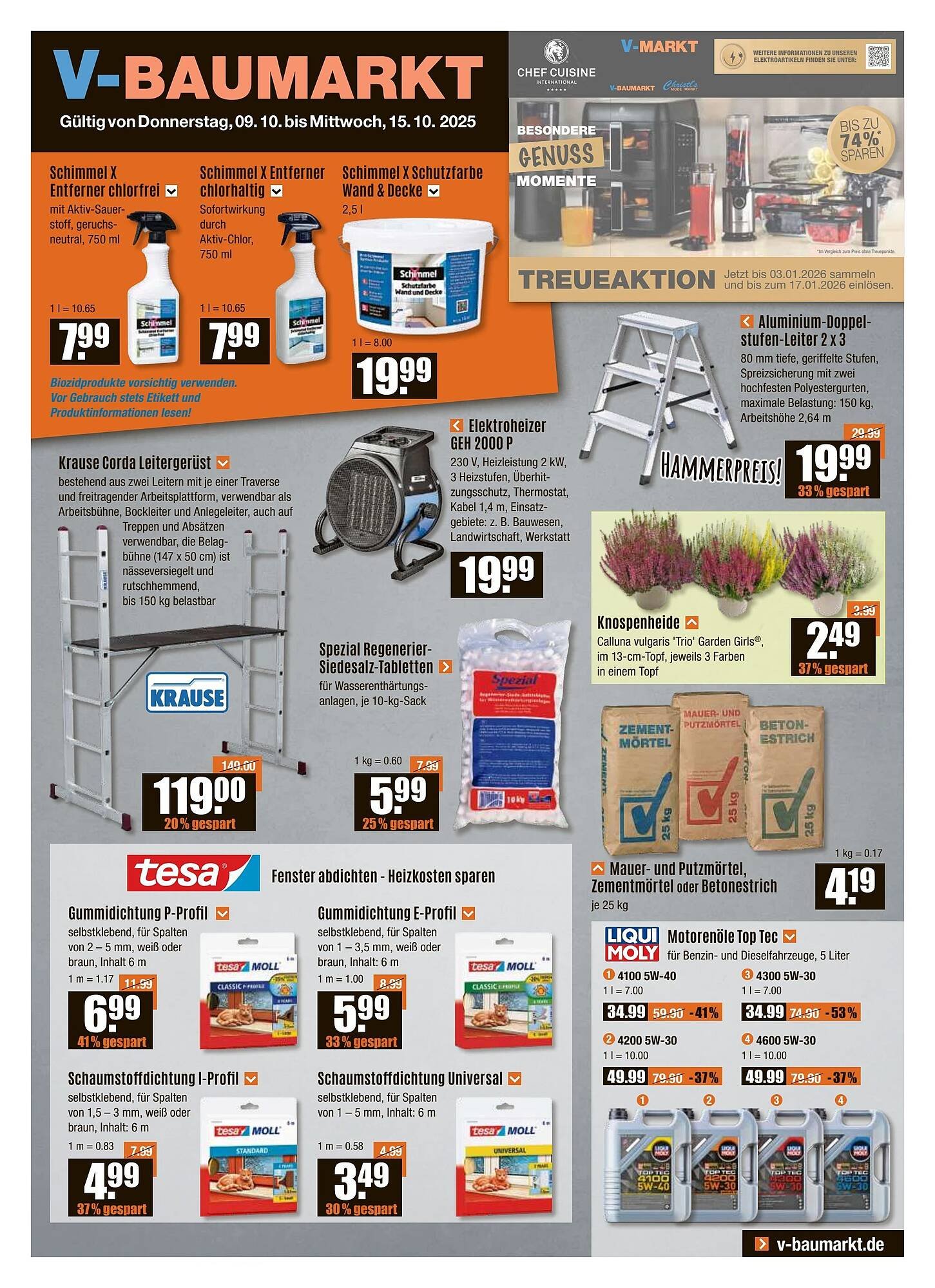 V Baumarkt Prospekt (2025-10-09 - 2025-10-16) | 1