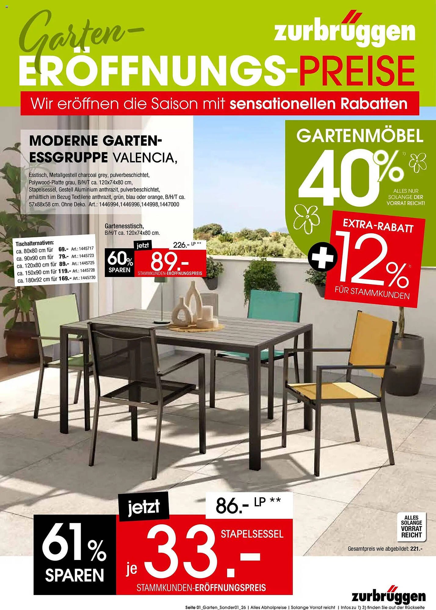 Zurbrüggen Prospekt