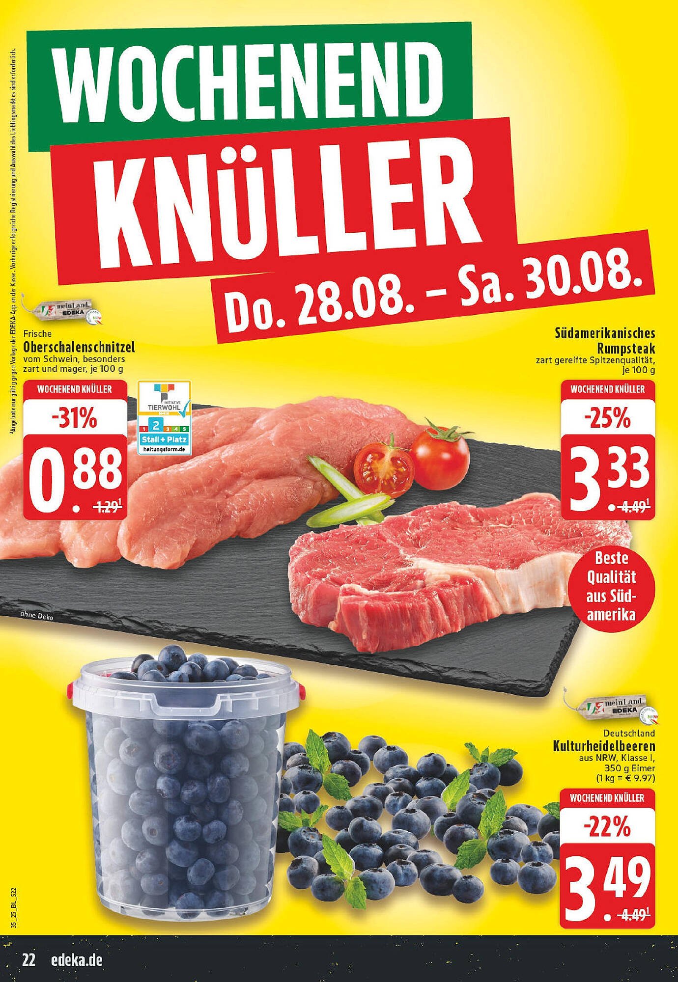 Edeka Prospekt (2025-08-25 - 2025-08-30) | 22