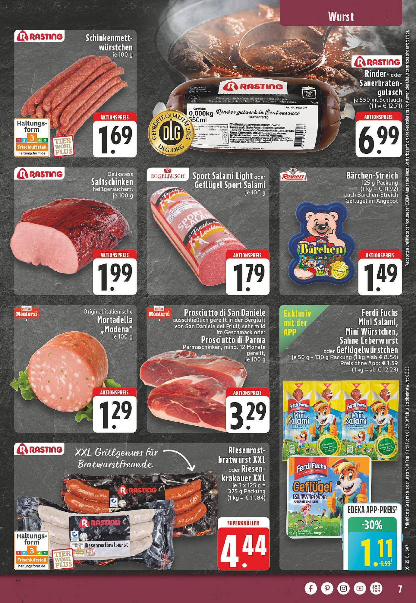 Edeka Prospekt (2025-08-25 - 2025-08-30) | 7