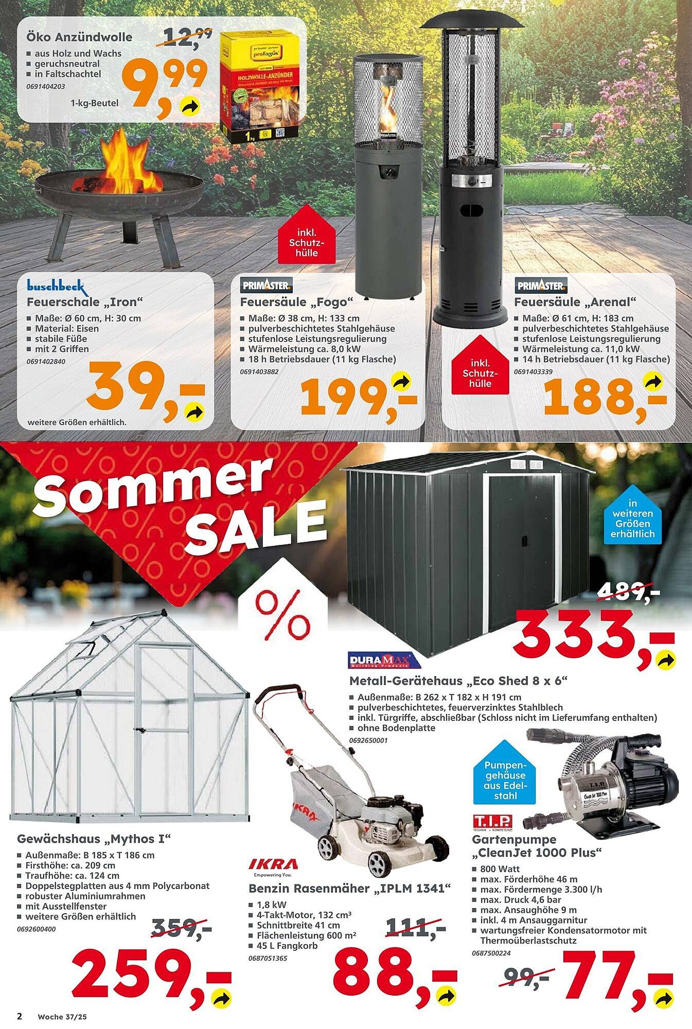 Globus Baumarkt Prospekt (2025-09-07 - 2025-09-13) | 2