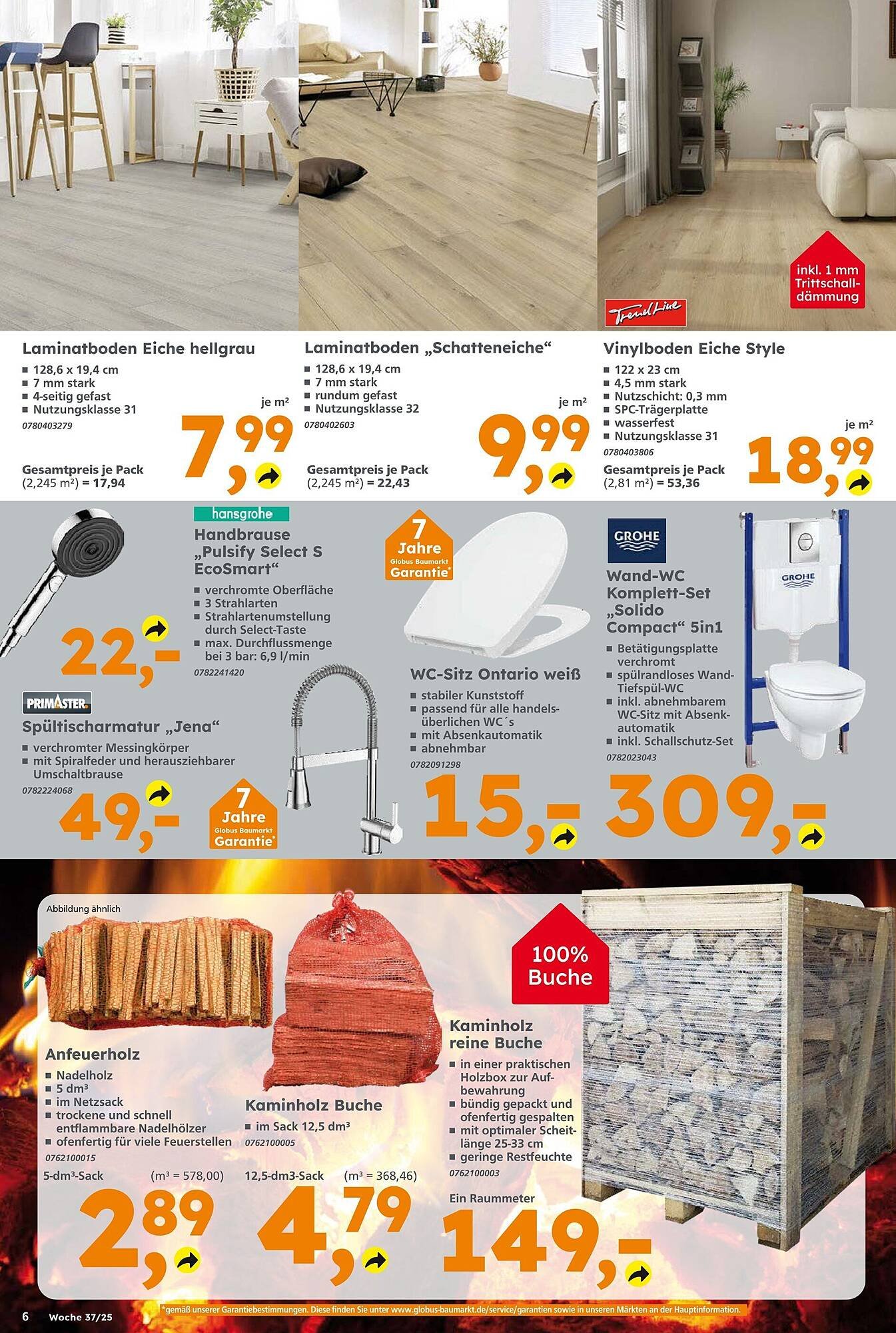 Globus Baumarkt Prospekt (2025-09-07 - 2025-09-13) | 6