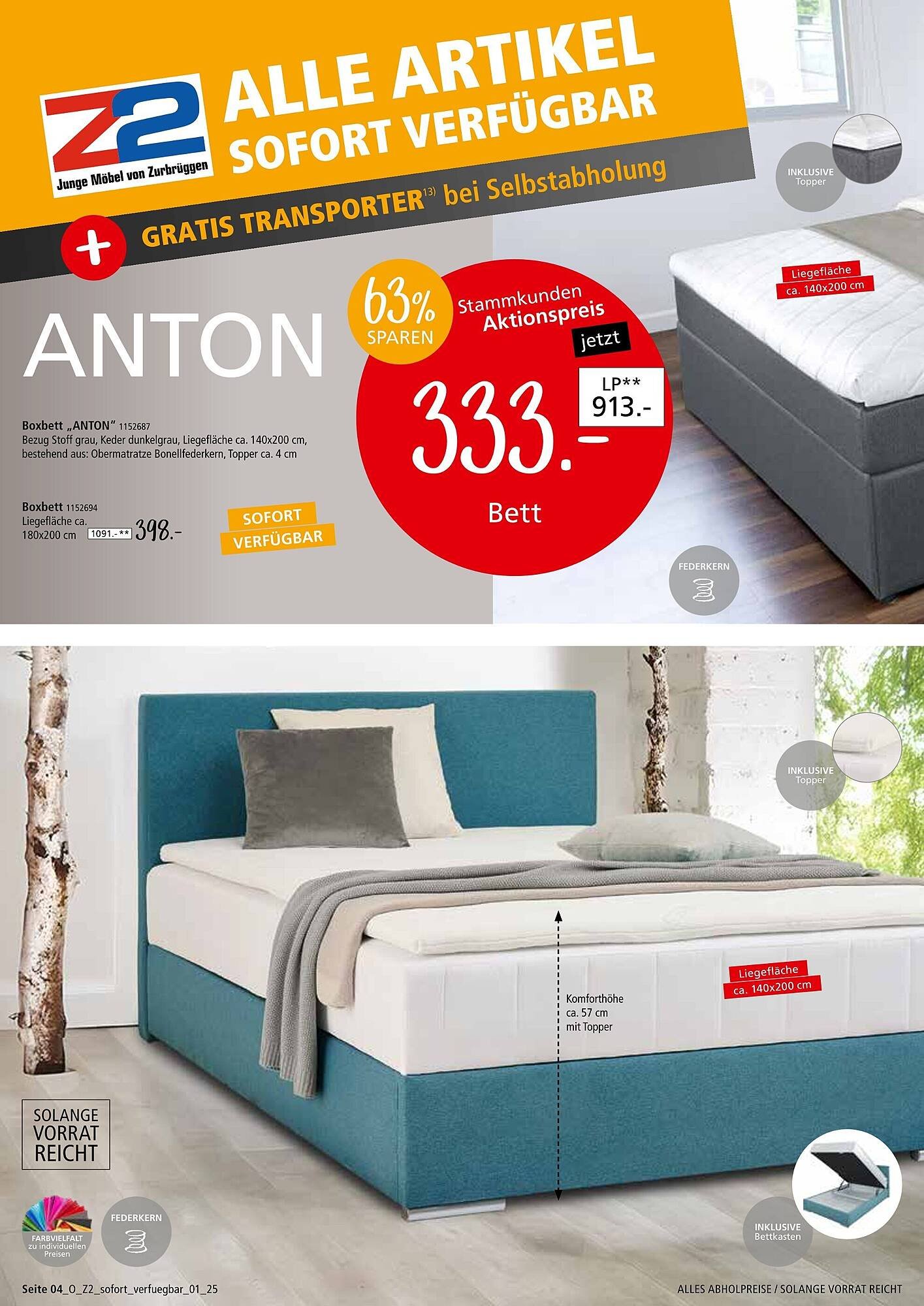 Zurbrüggen Prospekt (2025-12-05 - 2025-12-31)