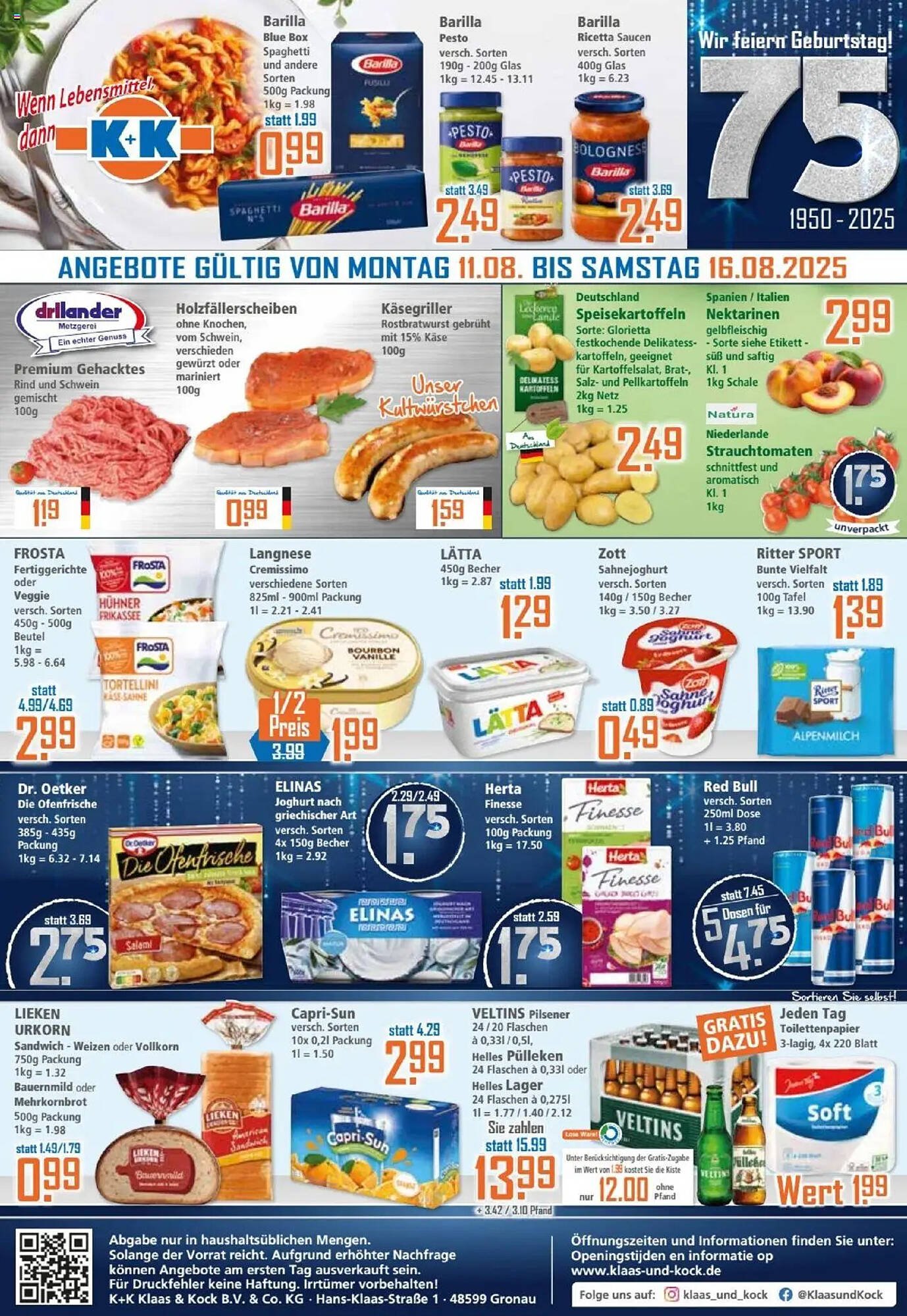 Klaas und Kock Prospekt (2025-08-11 - 2025-08-16) | 1