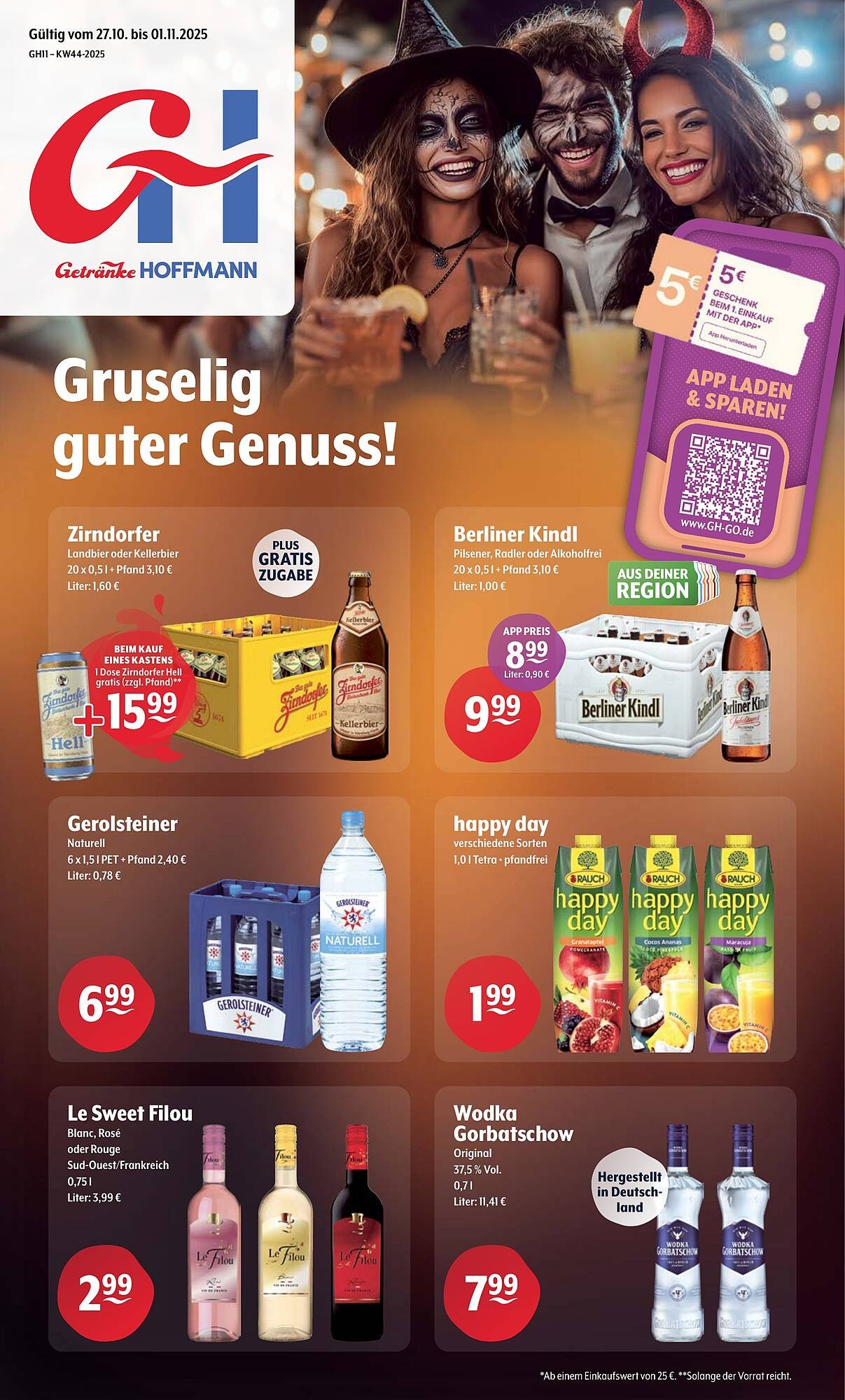 Getränke Hoffmann Prospekt (2025-10-27 - 2025-11-01)