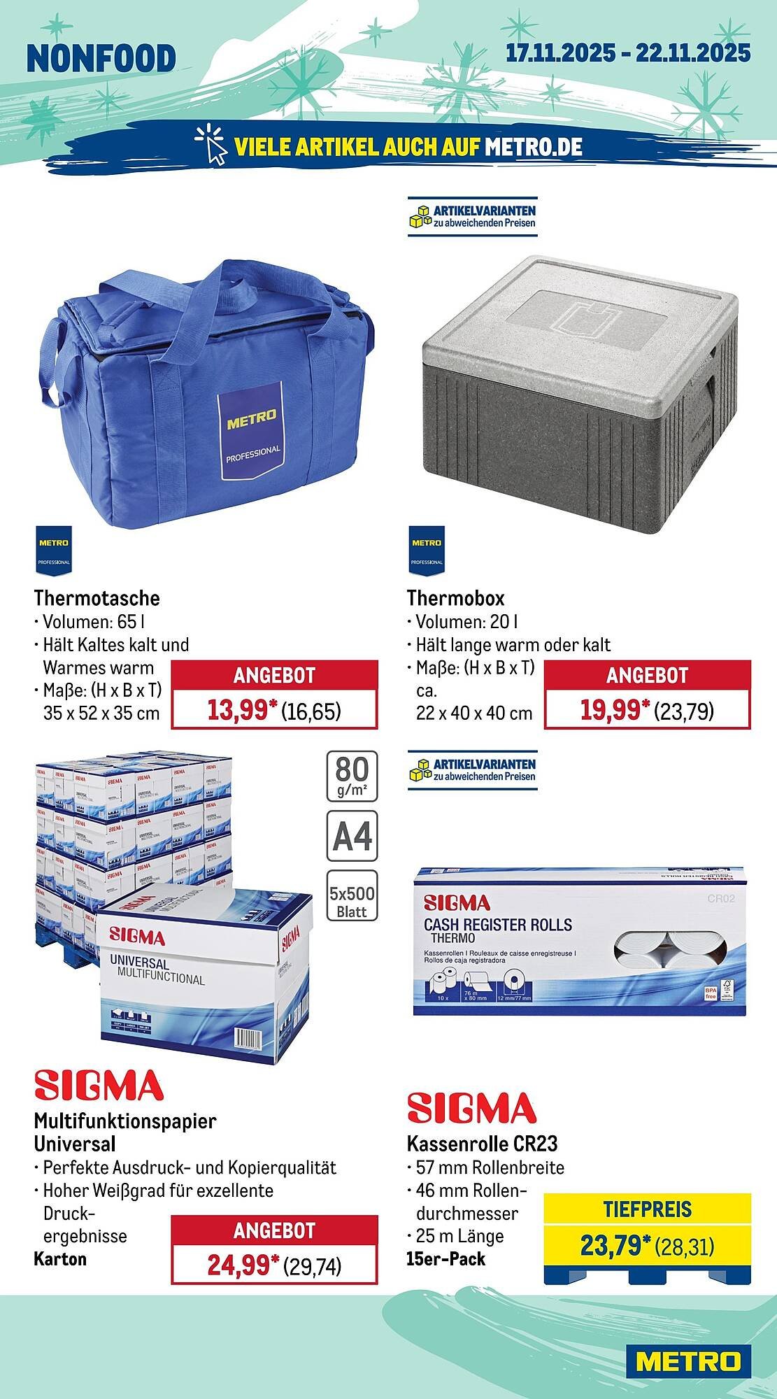 METRO Prospekt (2025-11-17 - 2025-11-23)