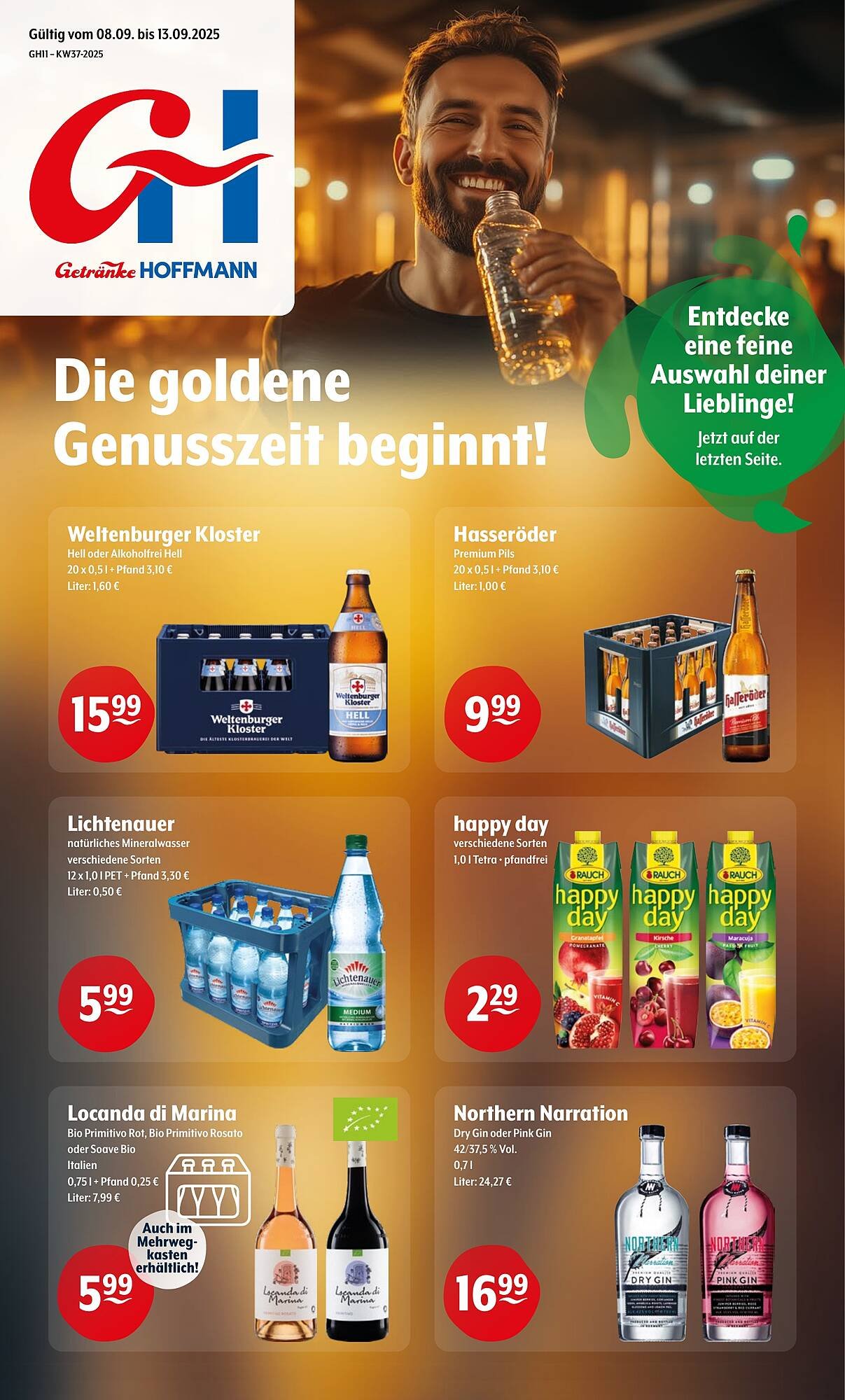 Trink und Spare Prospekt (2025-09-08 - 2025-09-13) | 1
