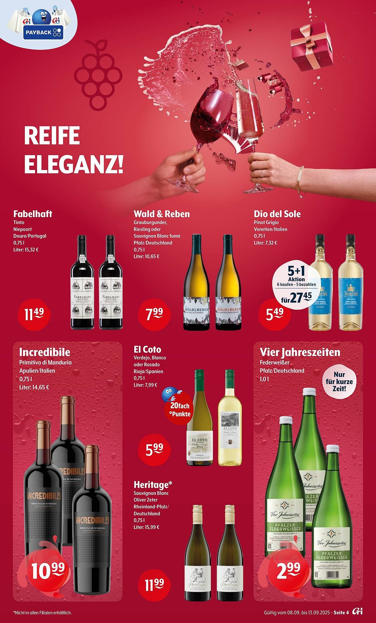 Trink und Spare Prospekt (2025-09-08 - 2025-09-13) | 4