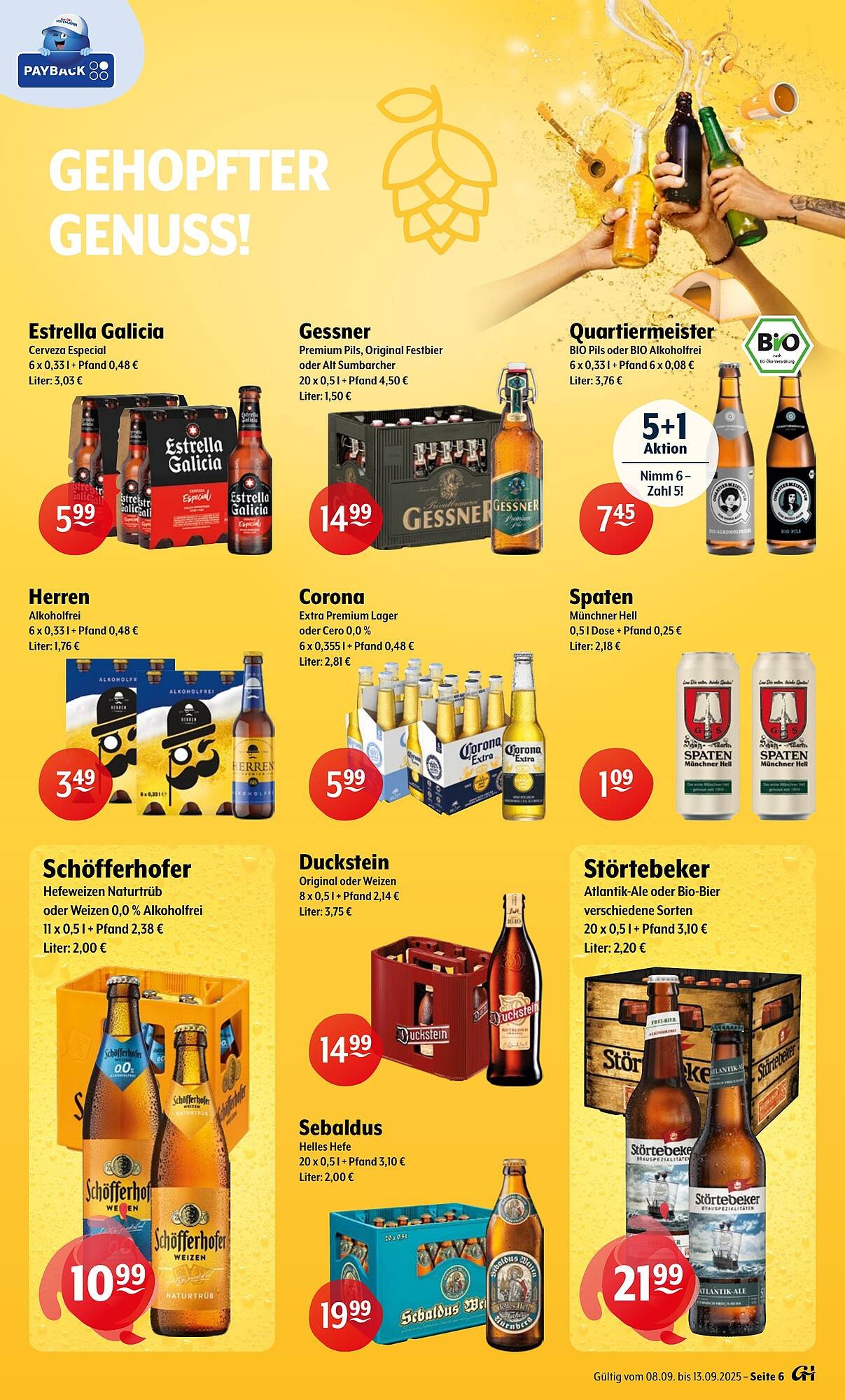 Trink und Spare Prospekt (2025-09-08 - 2025-09-13) | 6