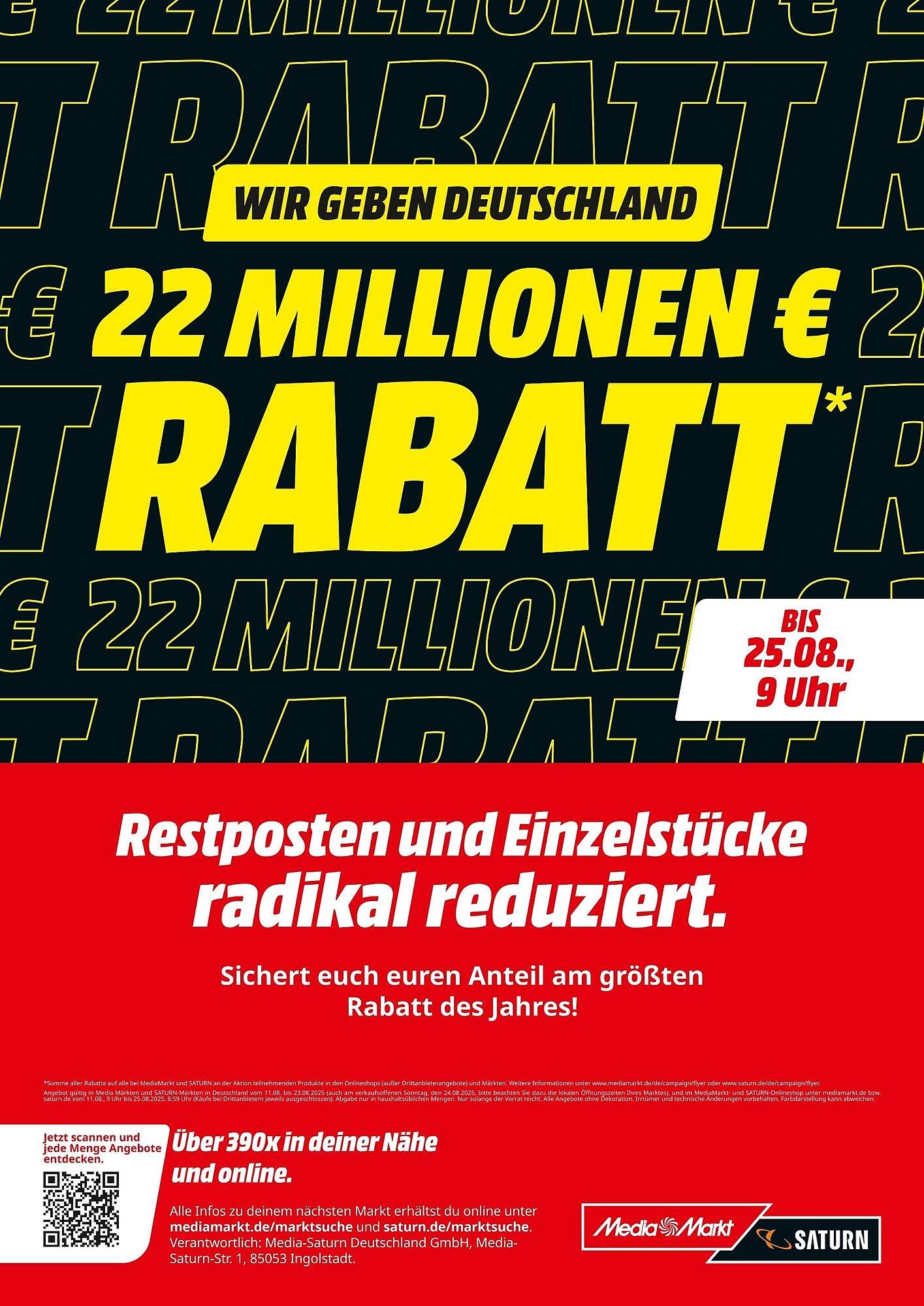 MediaMarkt Prospekt (2025-08-11 - 2025-08-25) | 1