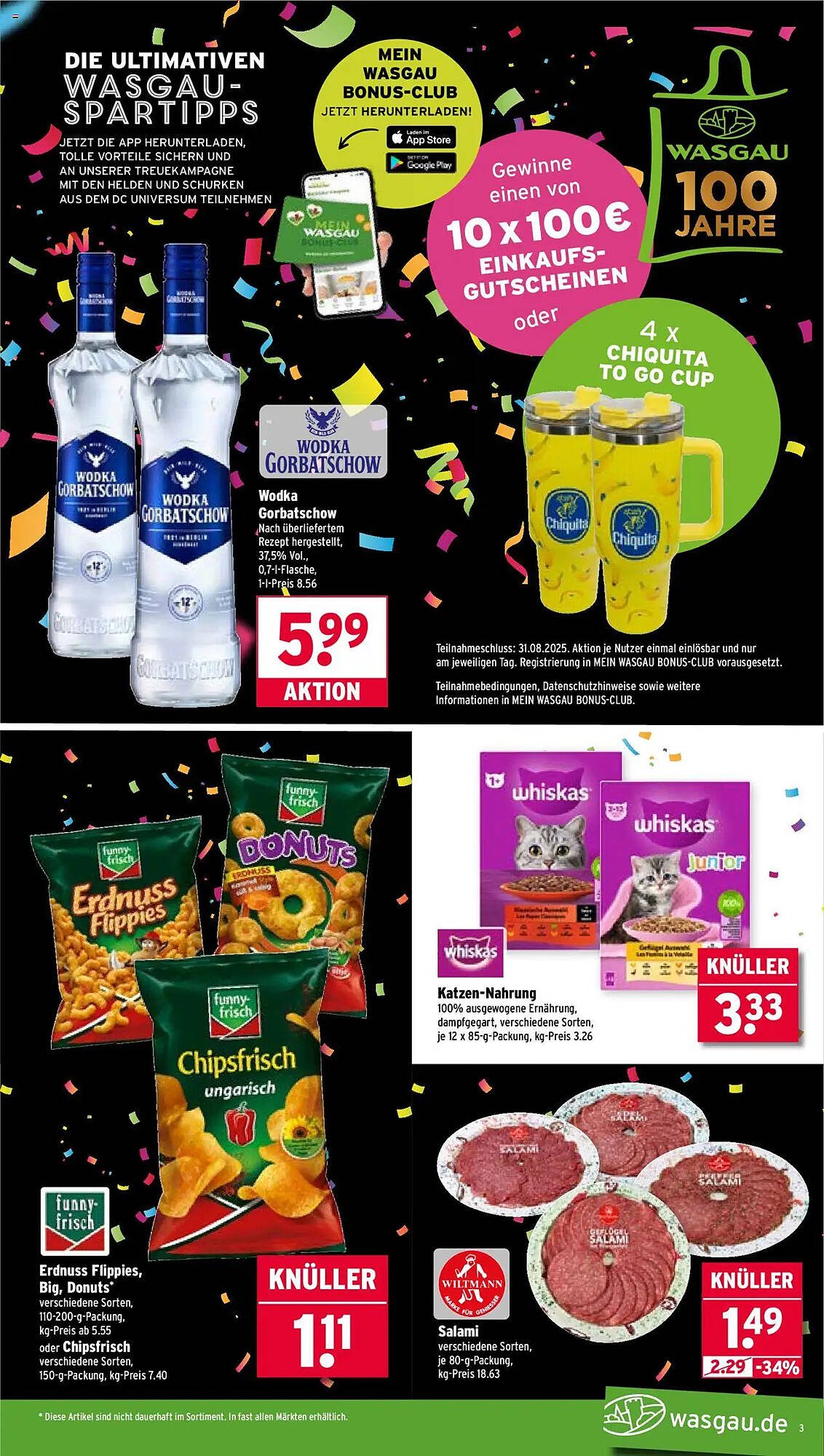 Wasgau Prospekt (2025-08-25 - 2025-08-30) | 3
