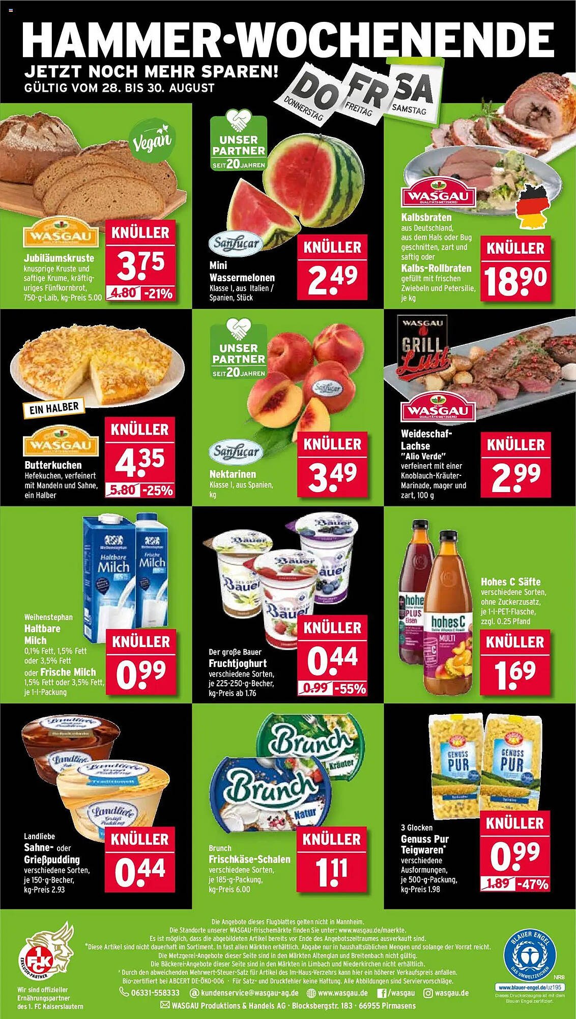Wasgau Prospekt (2025-08-25 - 2025-08-30) | 24