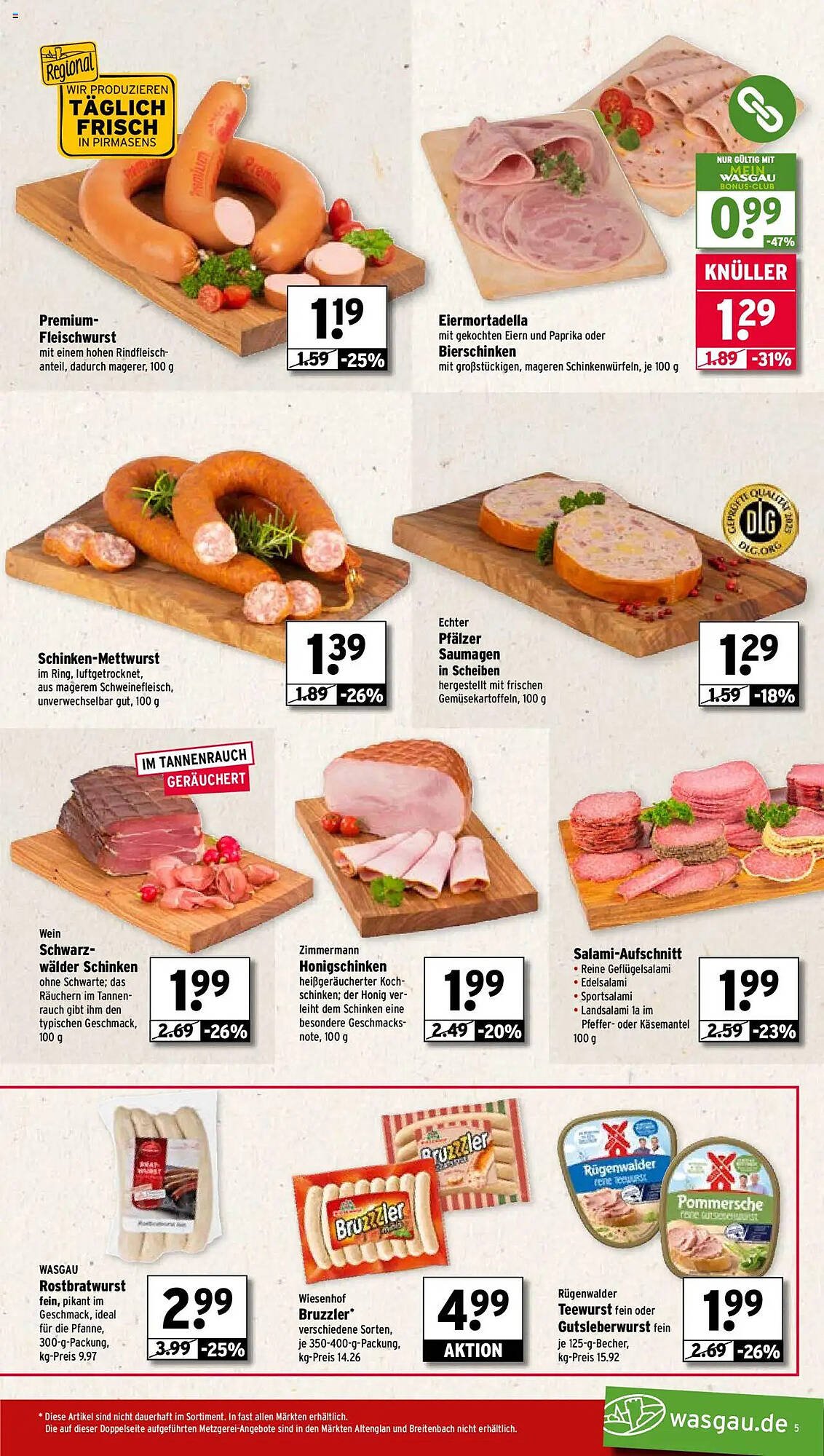 Wasgau Prospekt (2025-08-25 - 2025-08-30) | 5