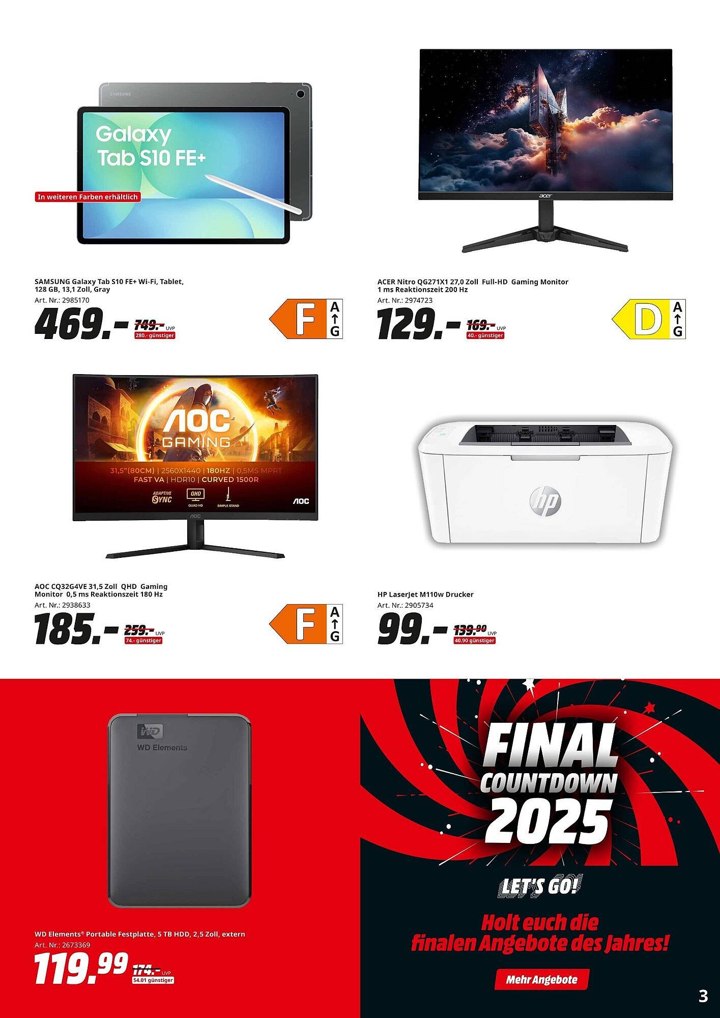MediaMarkt Prospekt (2025-12-22 - 2025-12-31)