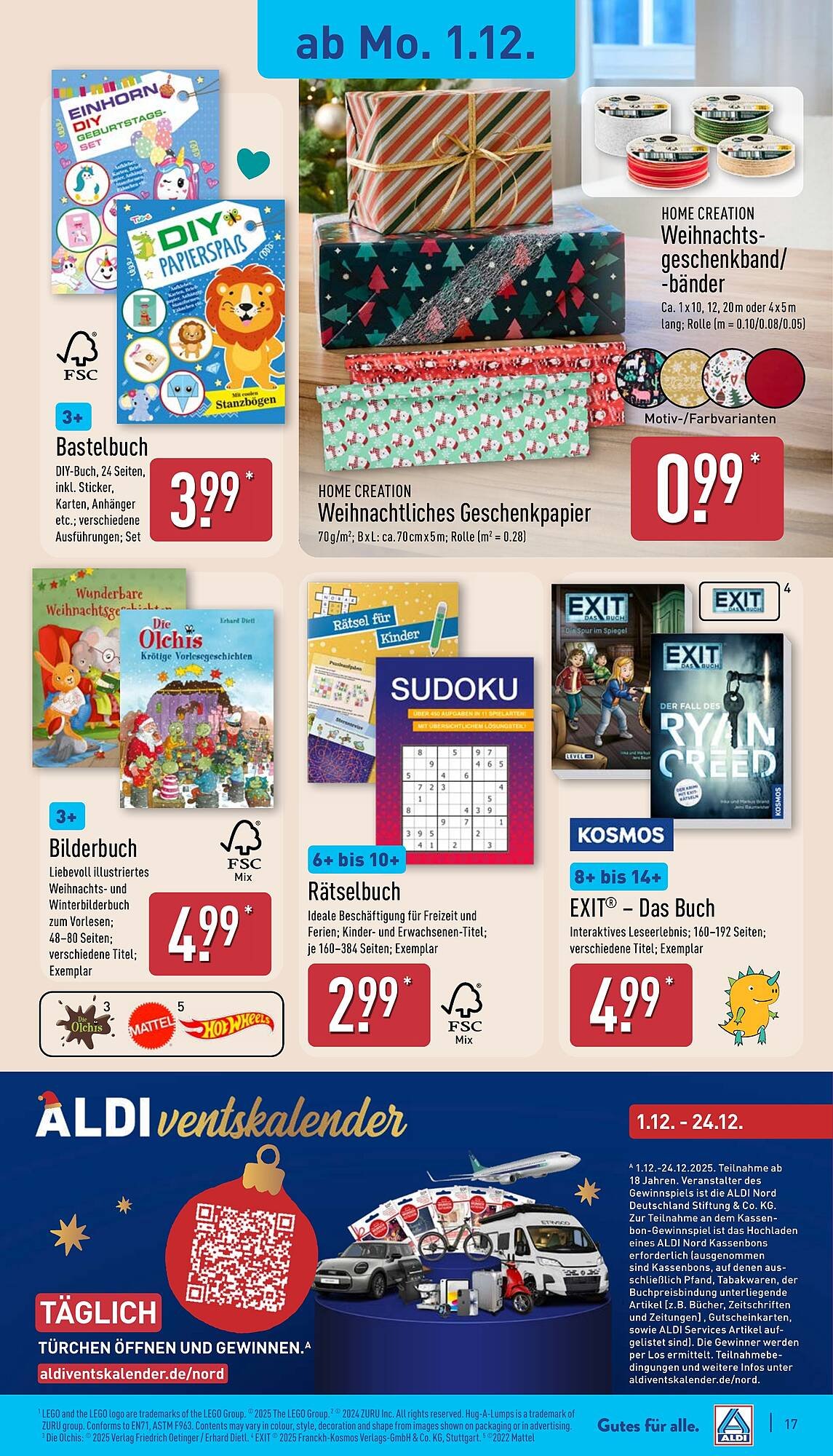 Aldi Nord Prospekt (2025-12-01 - 2025-12-06)