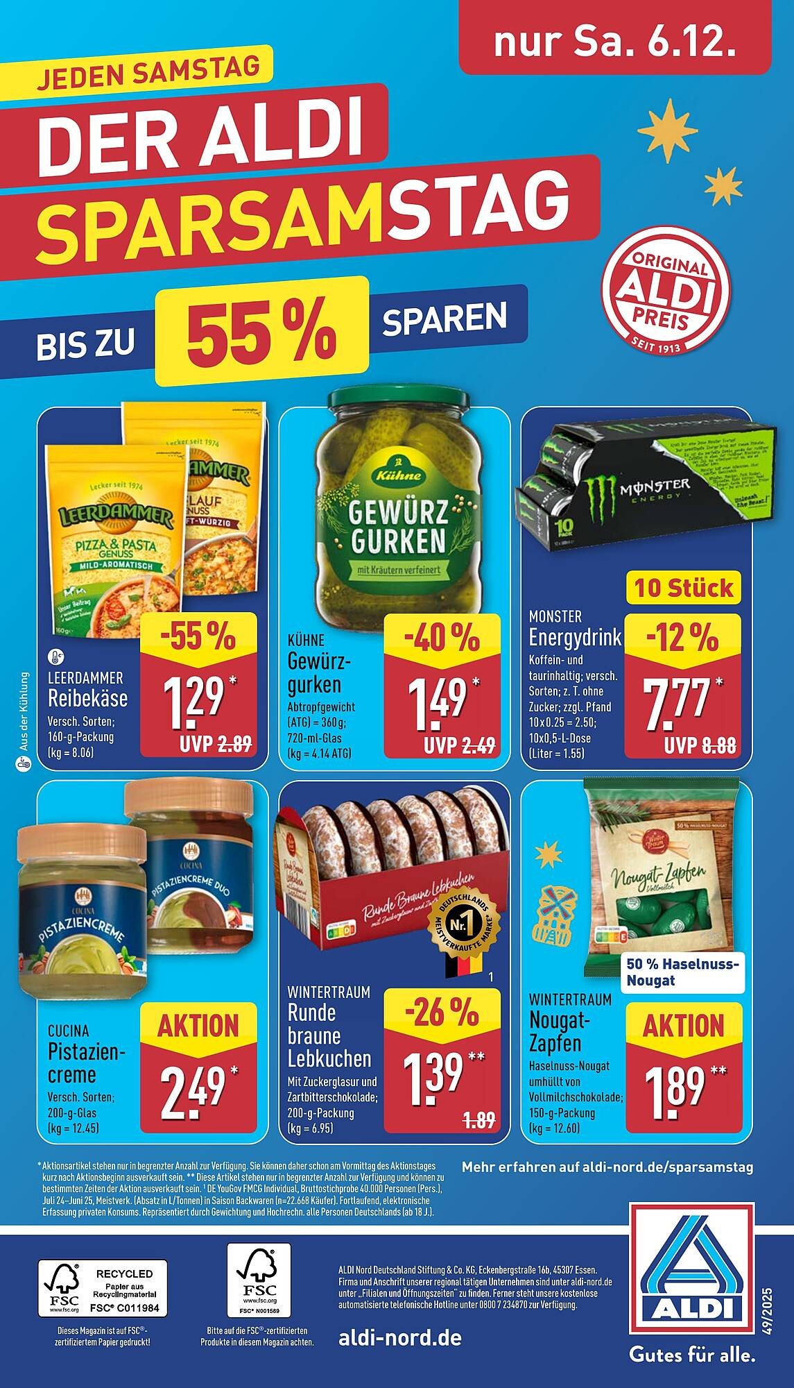 Aldi Nord Prospekt (2025-12-01 - 2025-12-06)