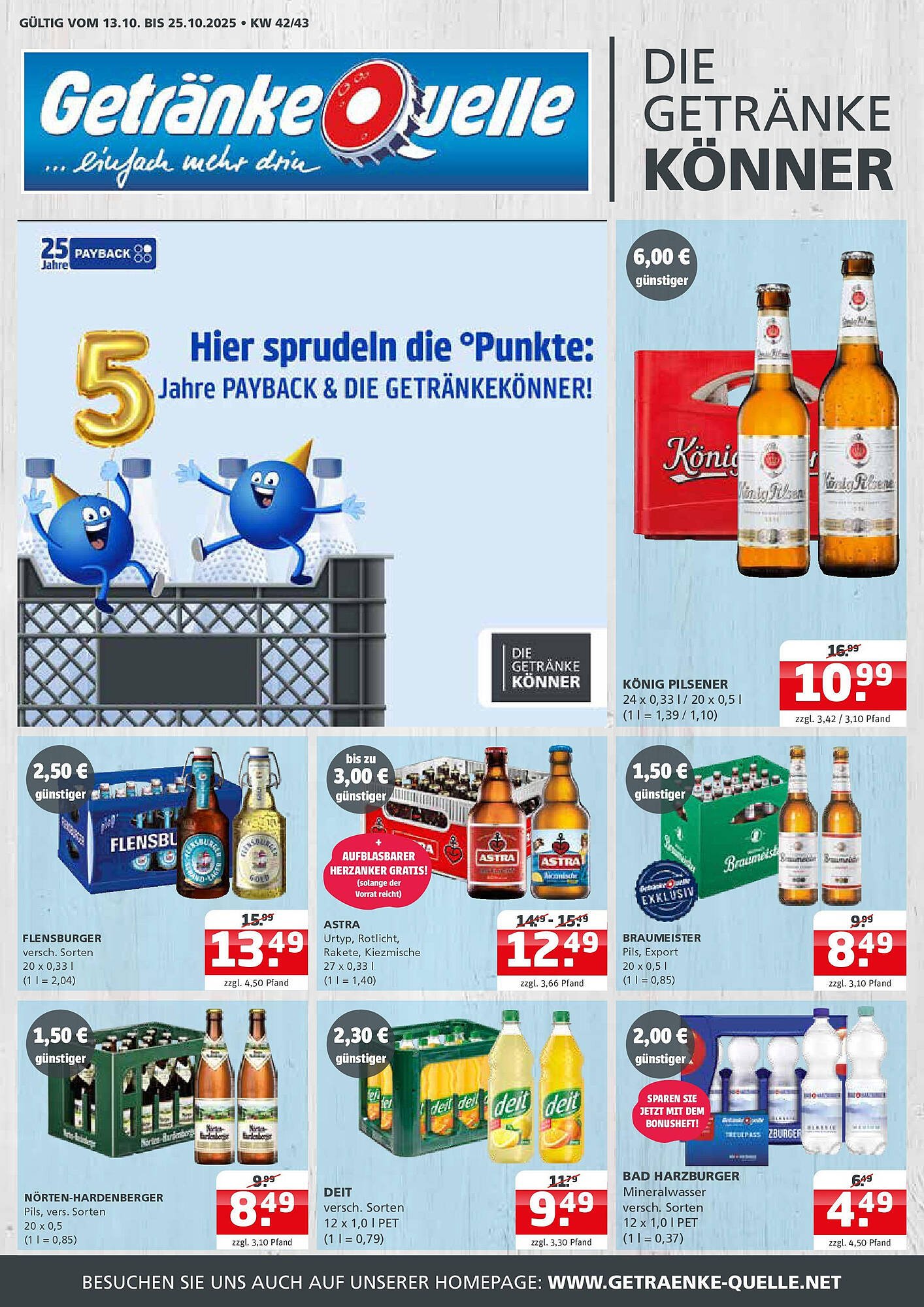 Getränke Quelle Prospekt (2025-10-12 - 2025-10-25) | 1