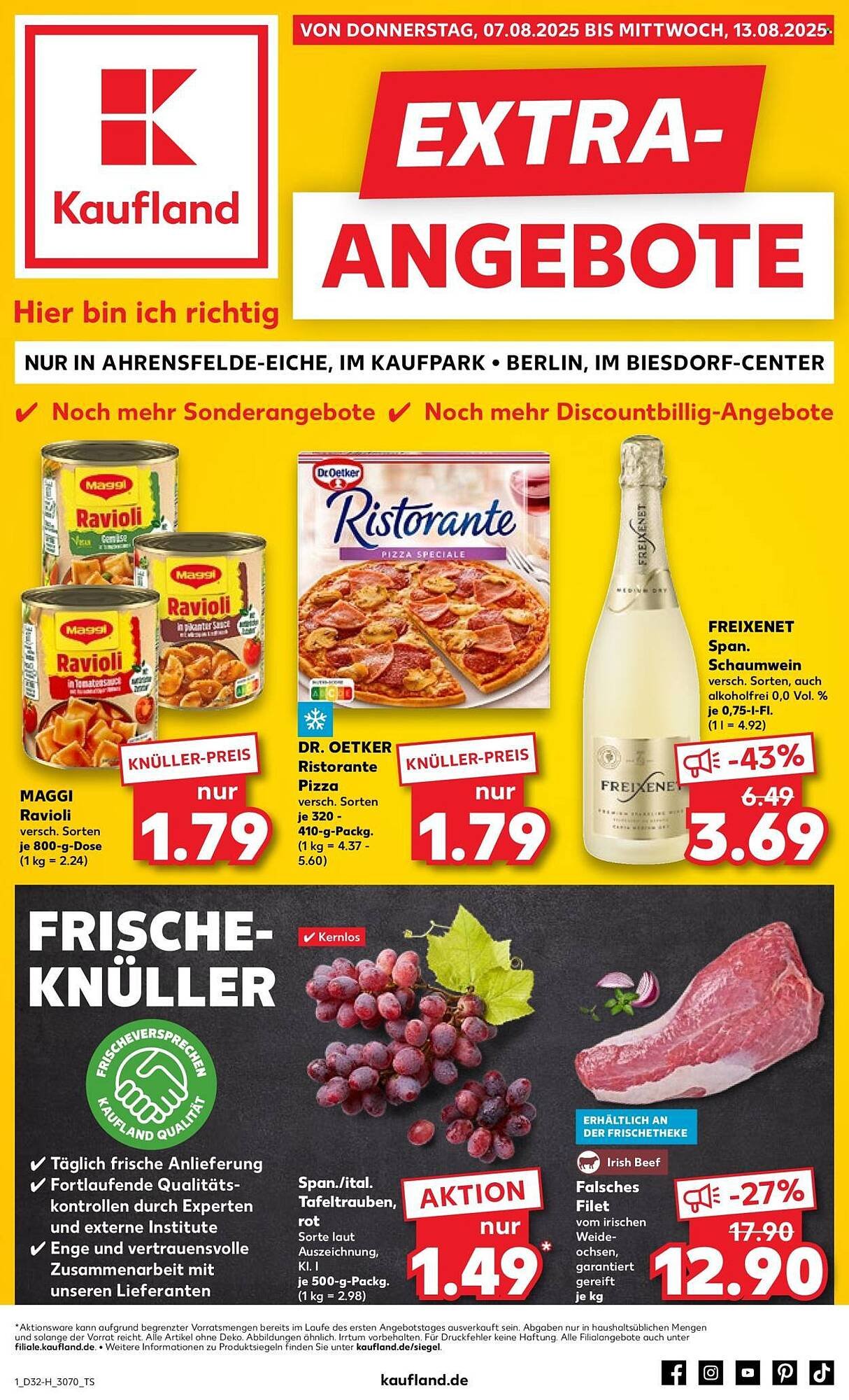 Kaufland Prospekt (2025-08-07 - 2025-08-13) | 1