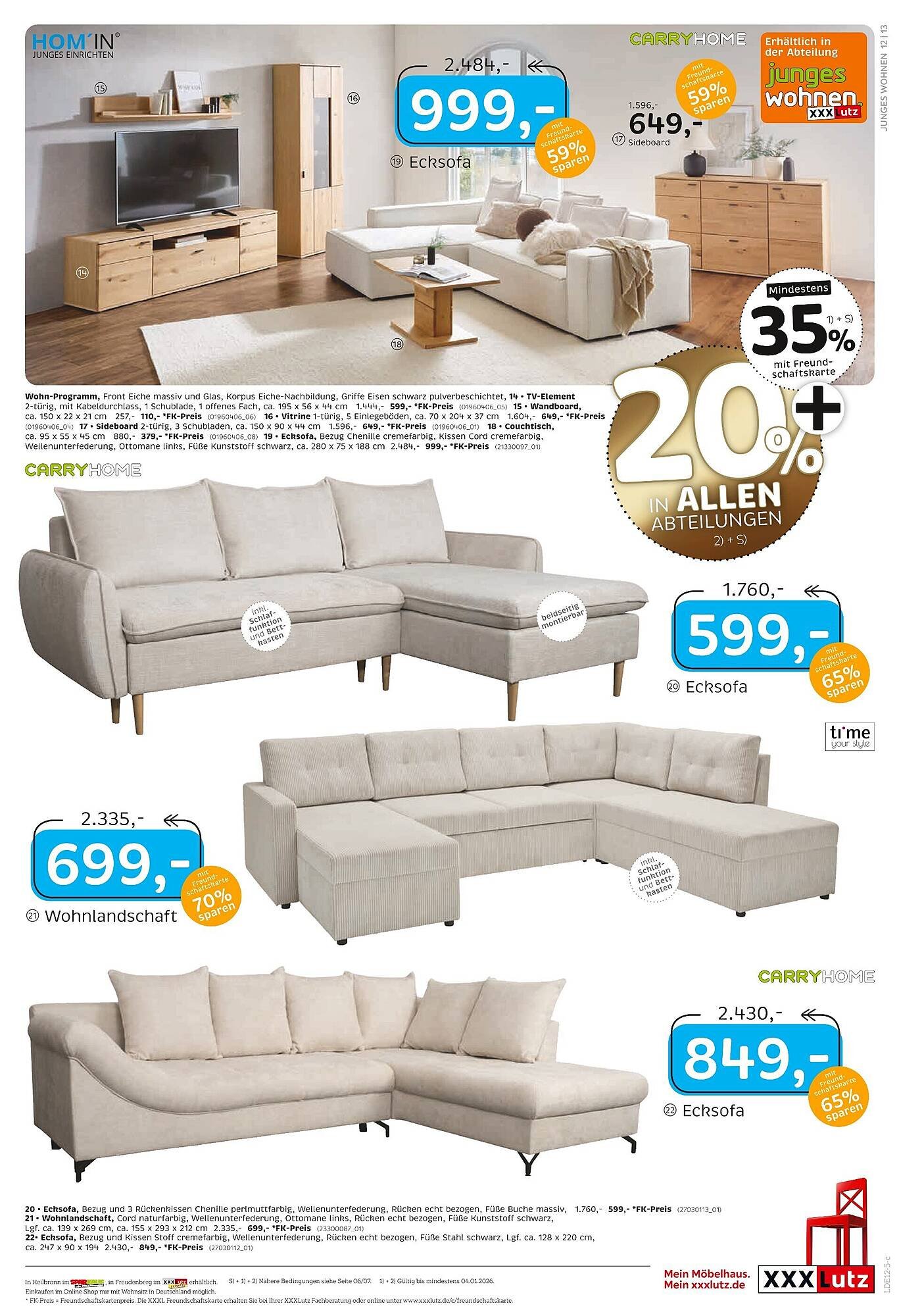 XXXLutz Prospekt (2025-12-20 - 2026-01-04)