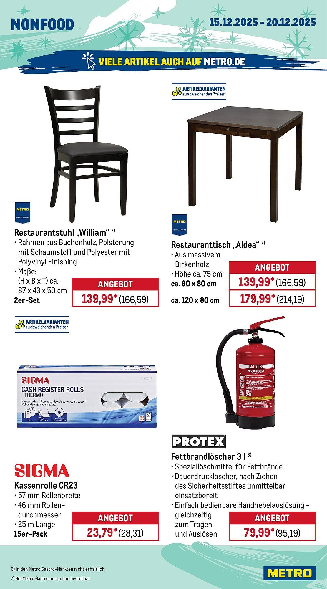 METRO Prospekt (2025-12-15 - 2025-12-20)