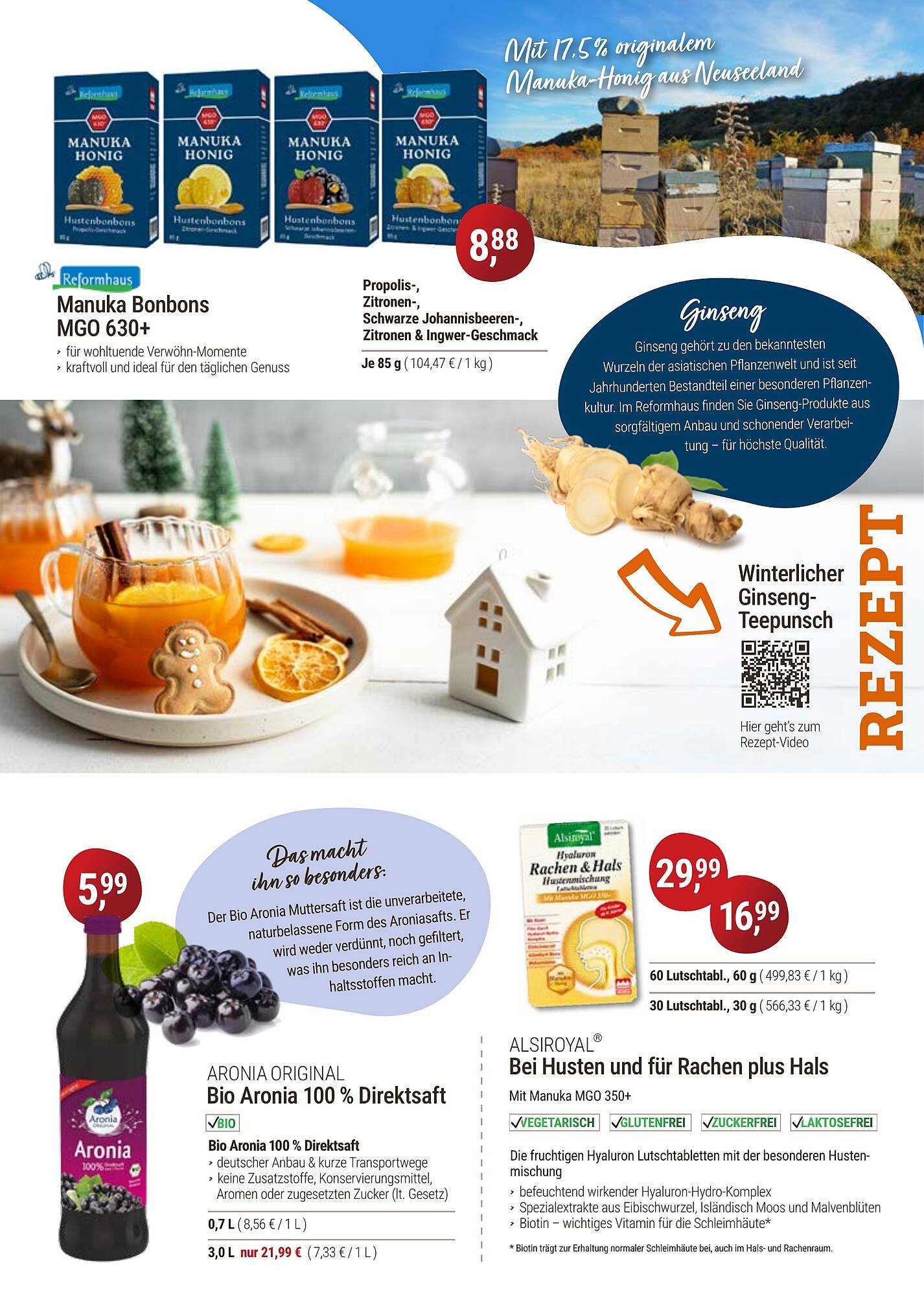 Reformhaus Bacher Prospekt