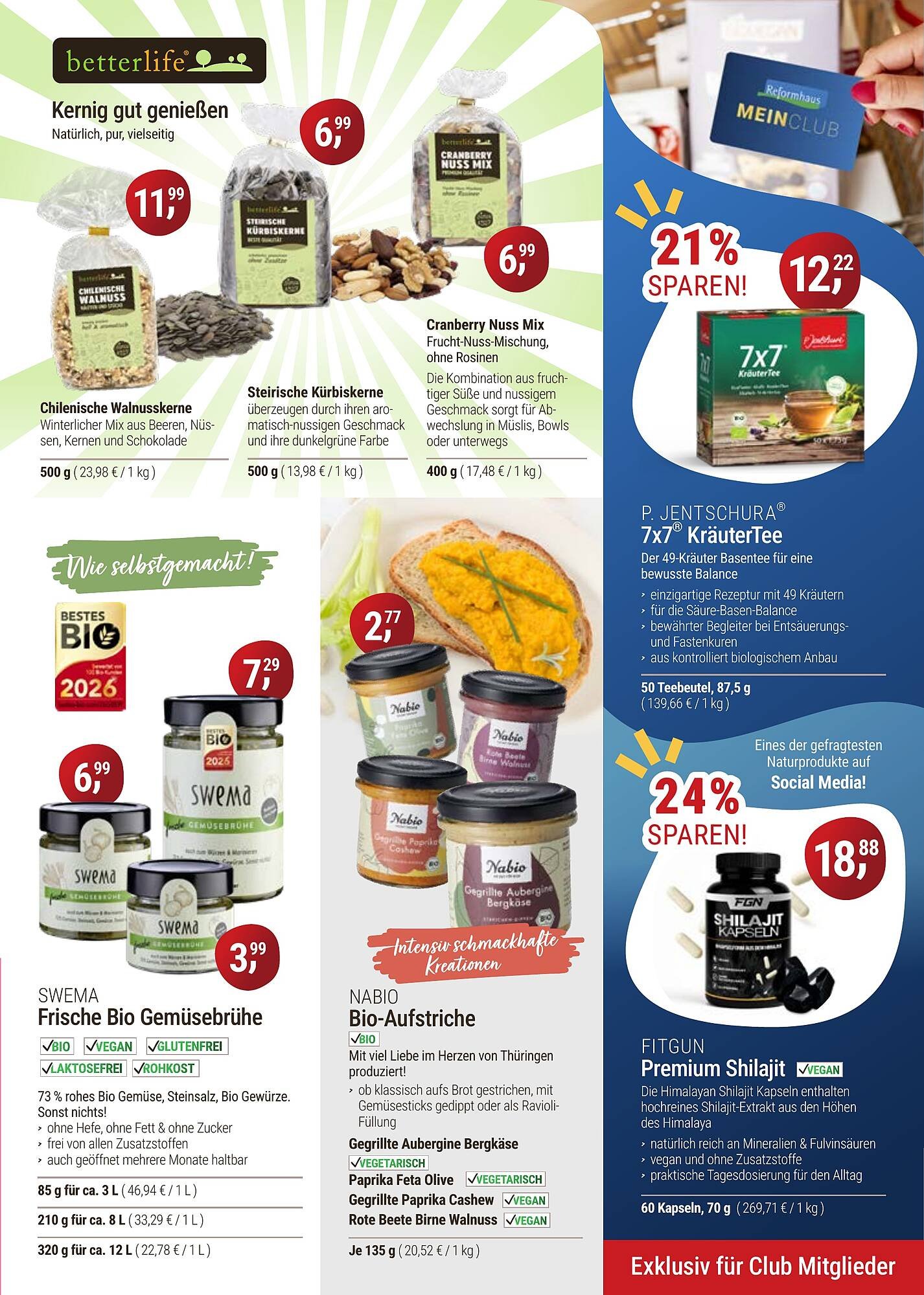 Reformhaus Bacher Prospekt