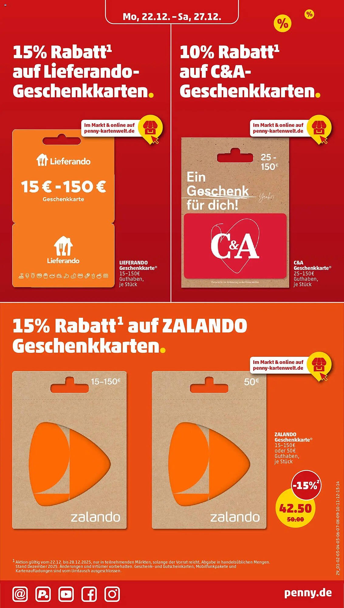 PENNY Prospekt (2025-12-22 - 2025-12-27)
