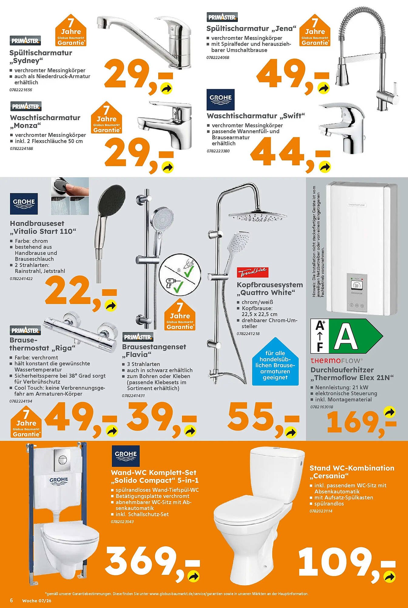 Globus Baumarkt Prospekt