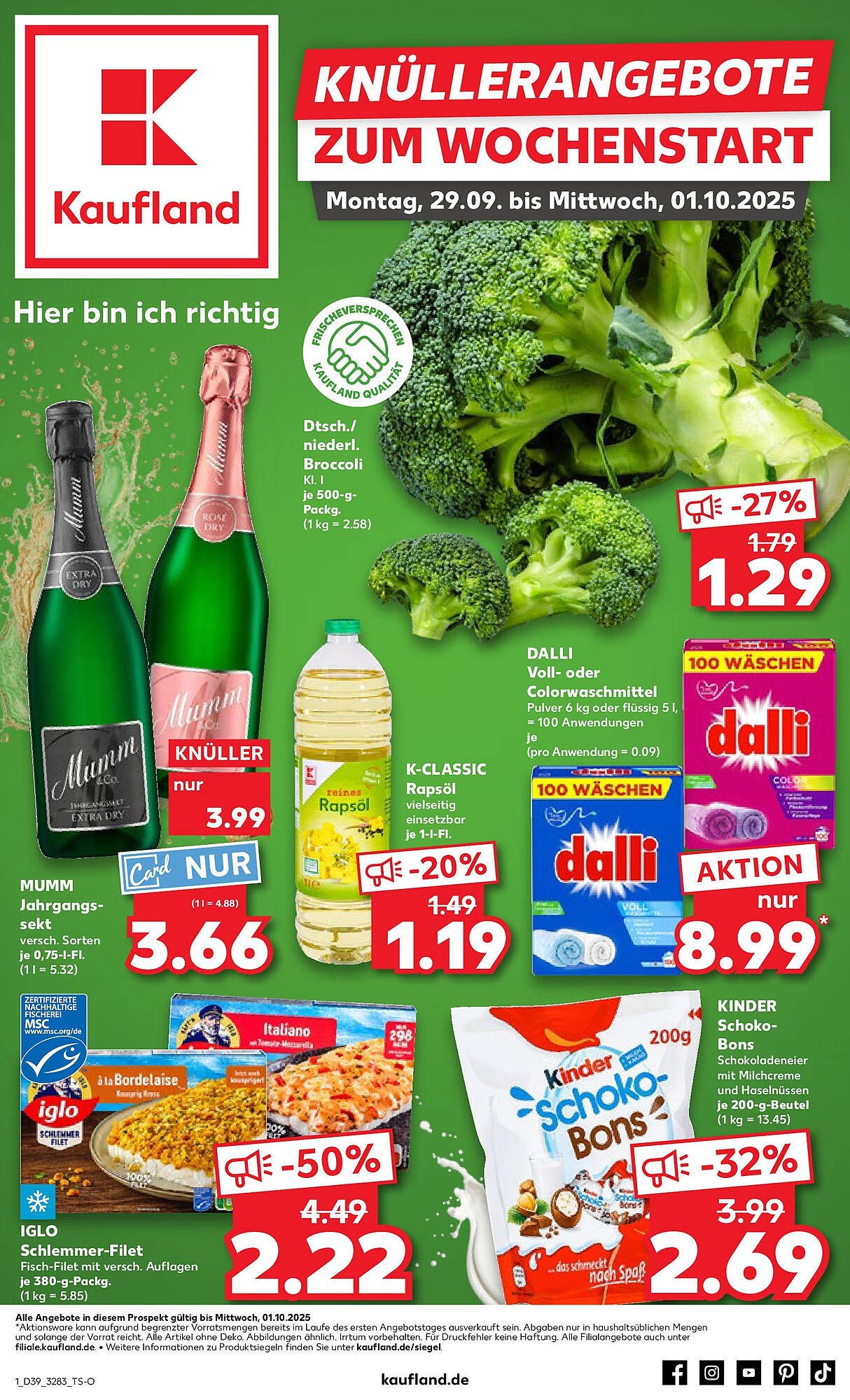 Kaufland Prospekt (2025-09-28 - 2025-10-01) | 1