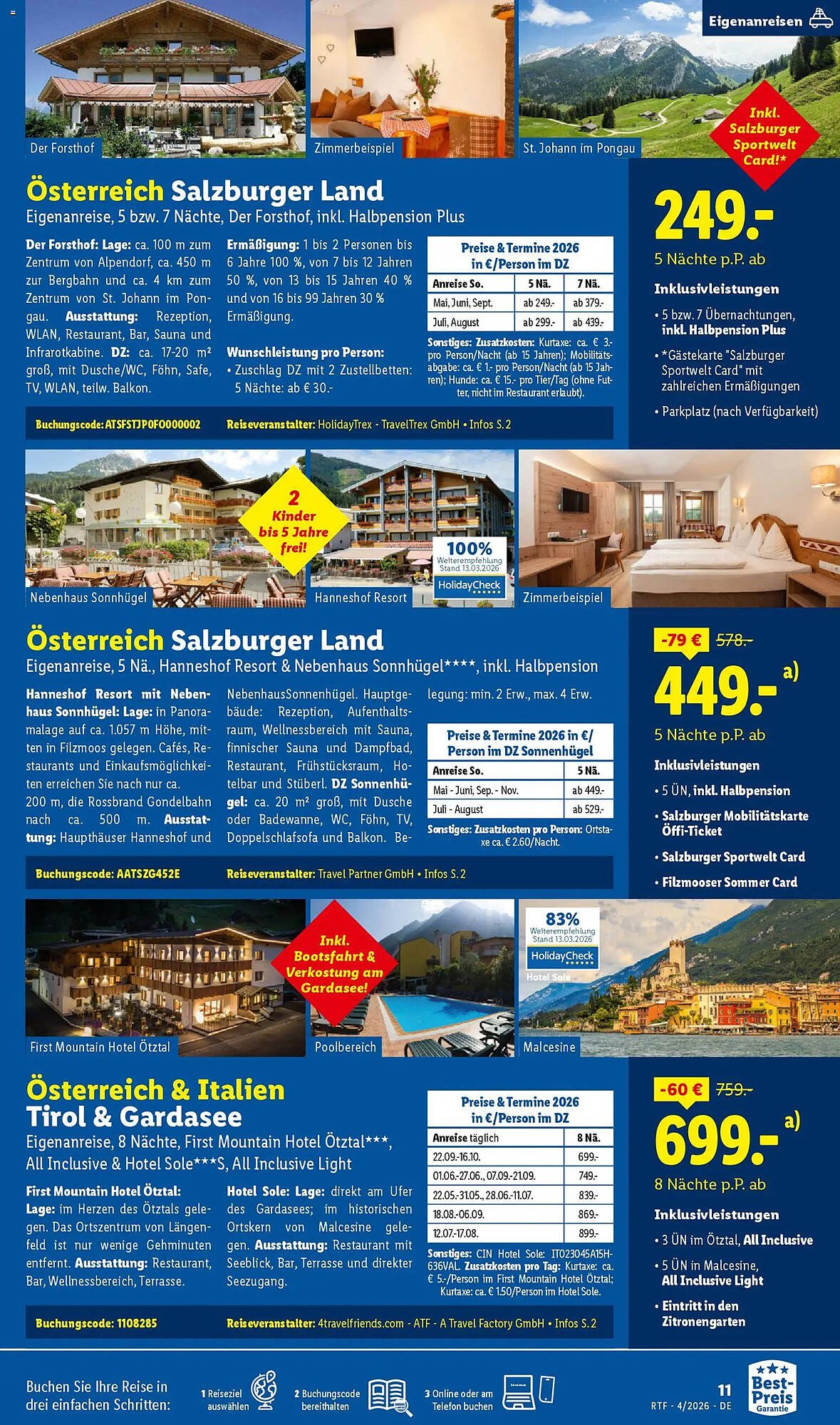 Lidl Reisen Prospekt (2026-04-11 - 2026-05-15)