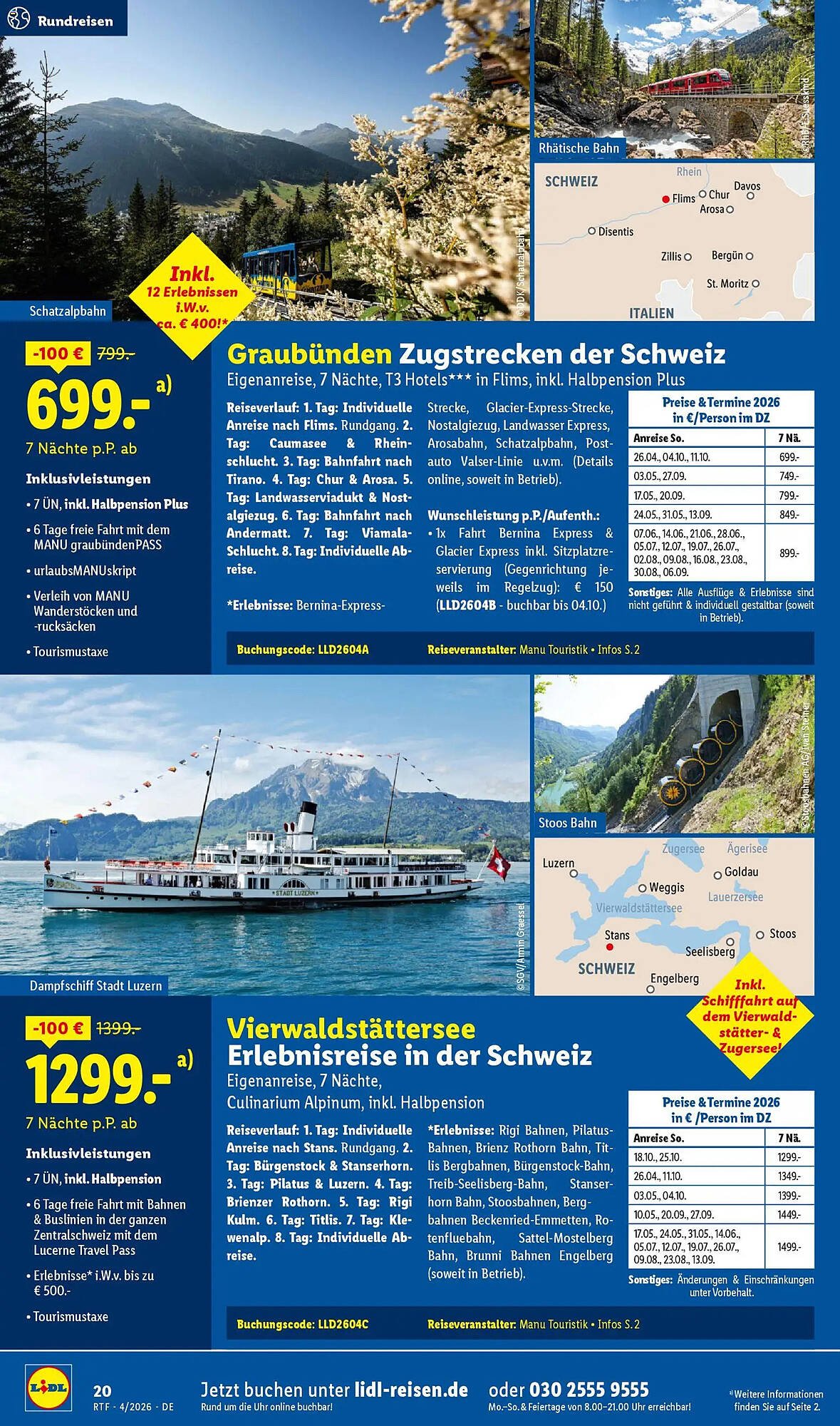 Lidl Reisen Prospekt