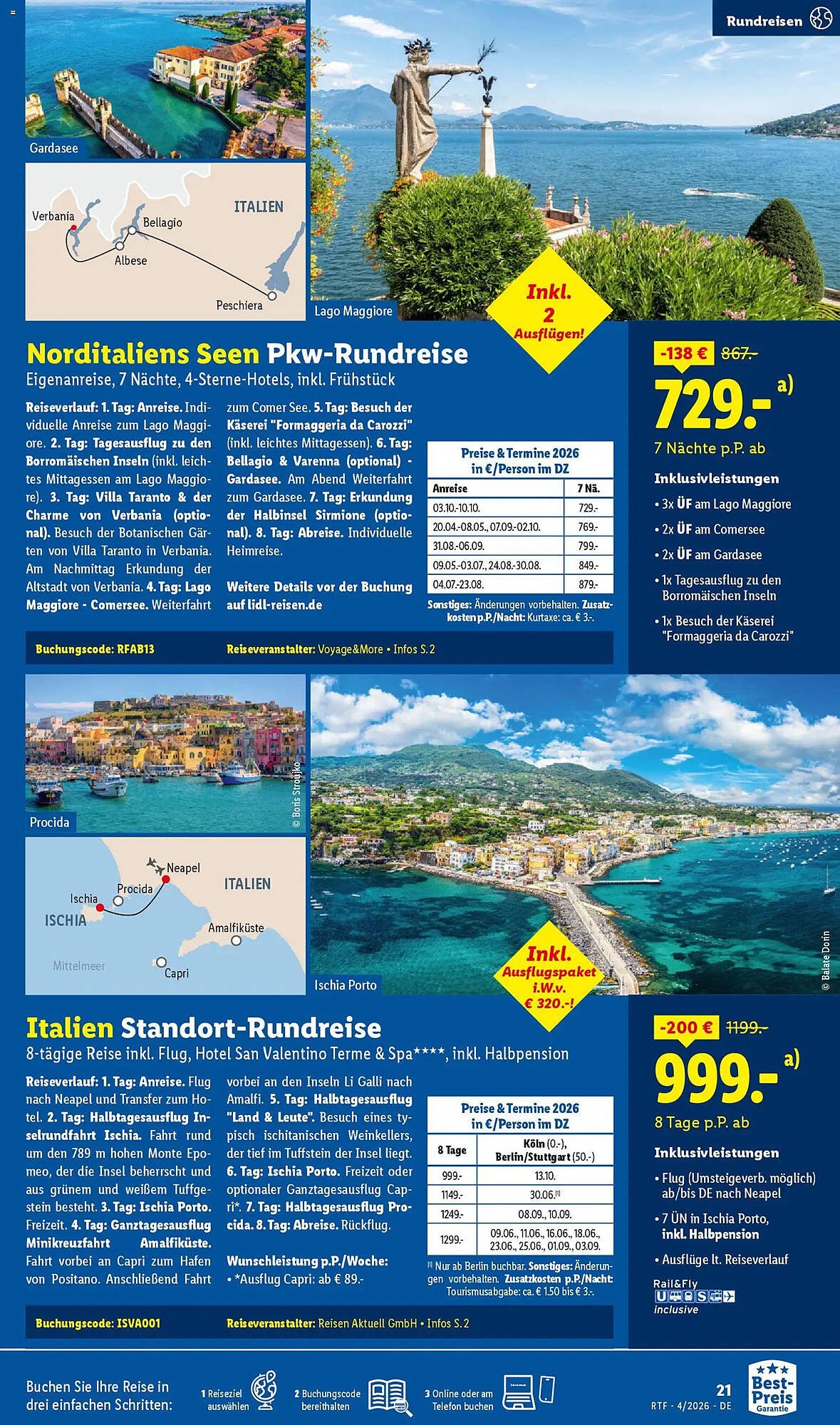 Lidl Reisen Prospekt