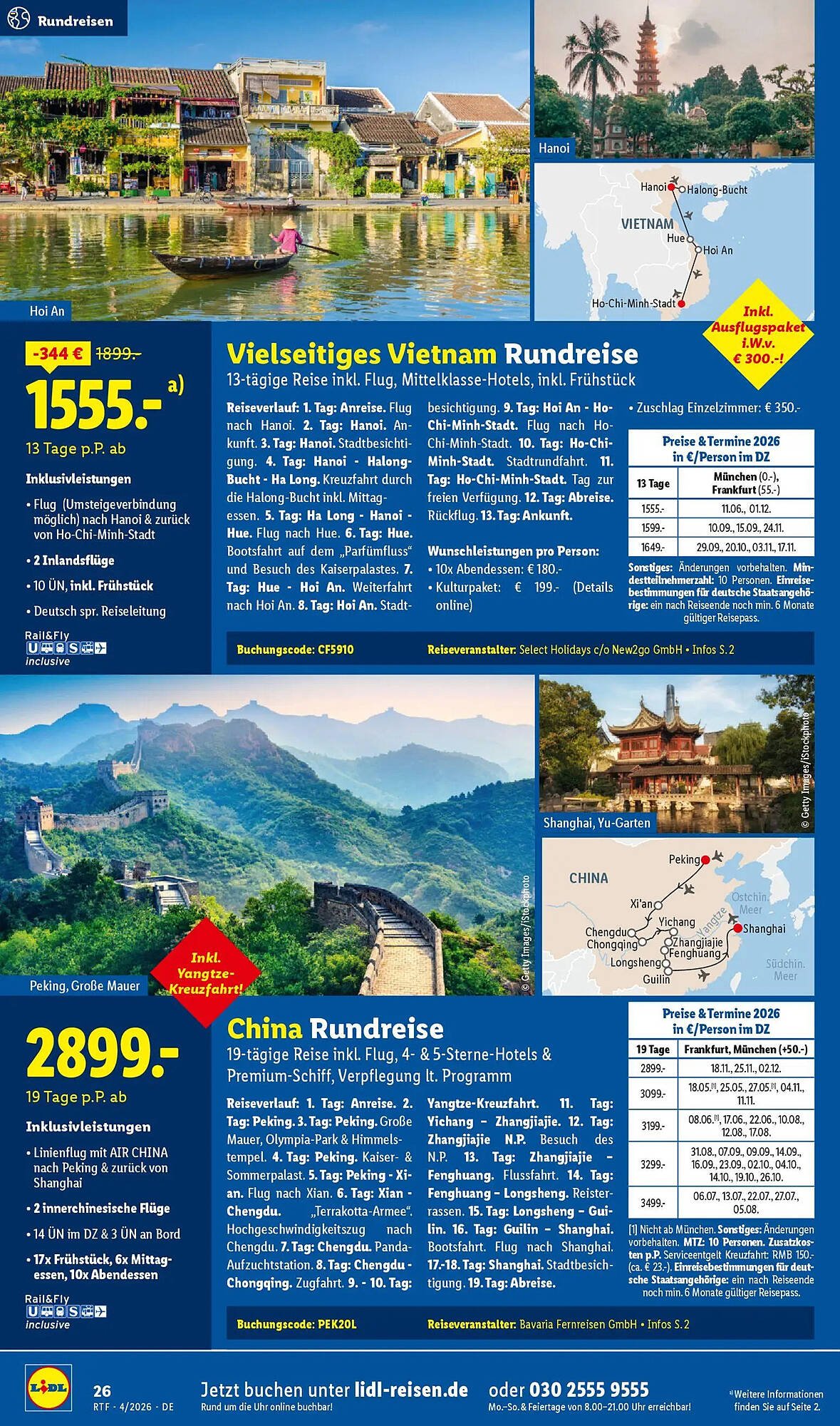 Lidl Reisen Prospekt