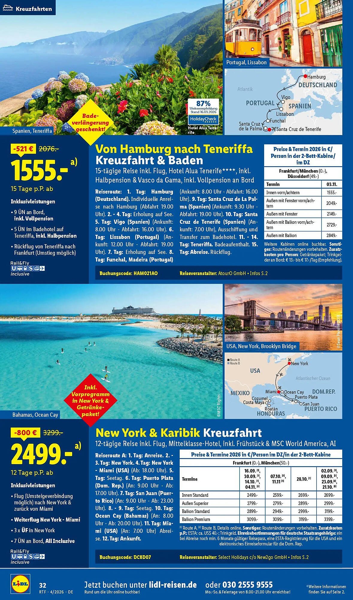 Lidl Reisen Prospekt