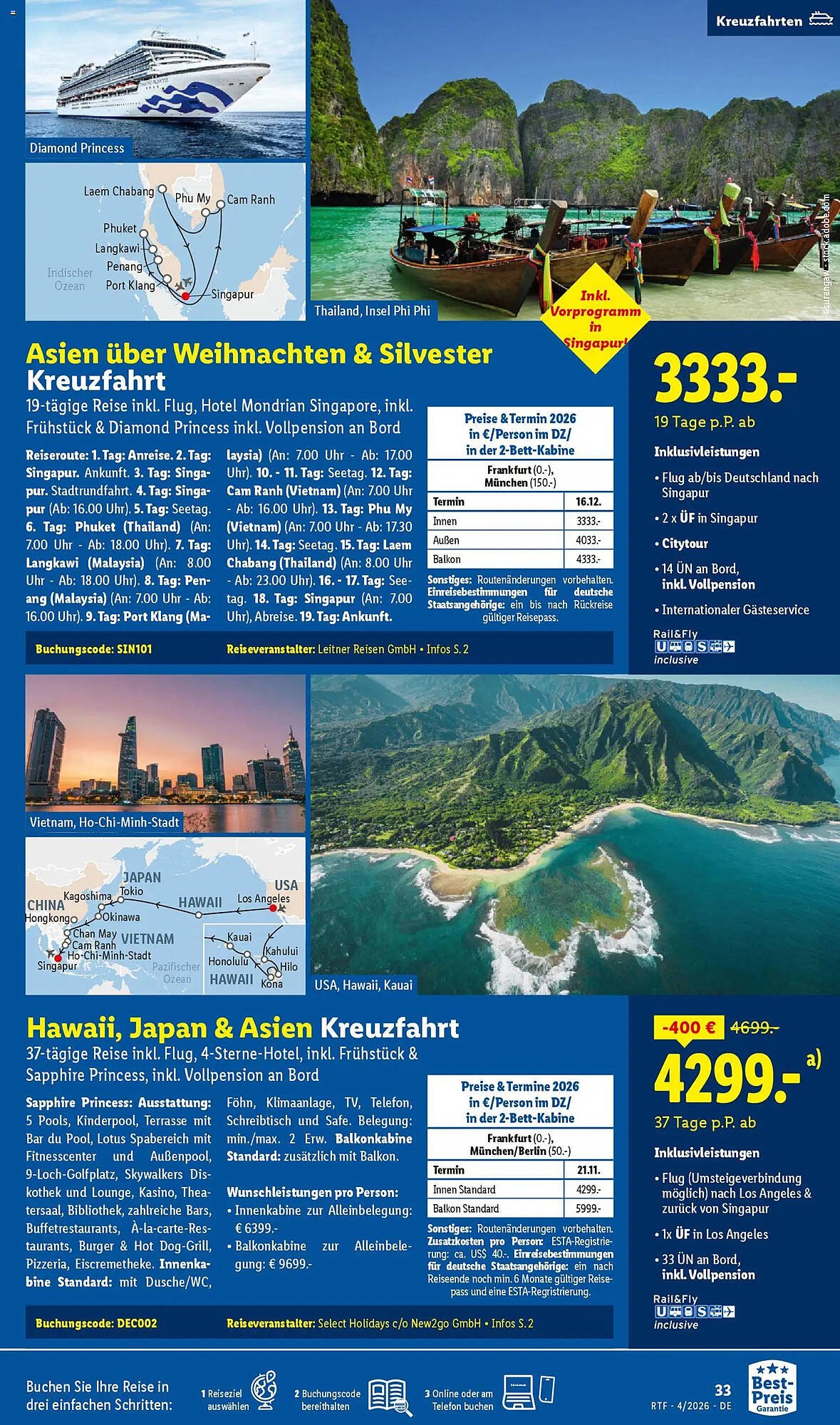 Lidl Reisen Prospekt