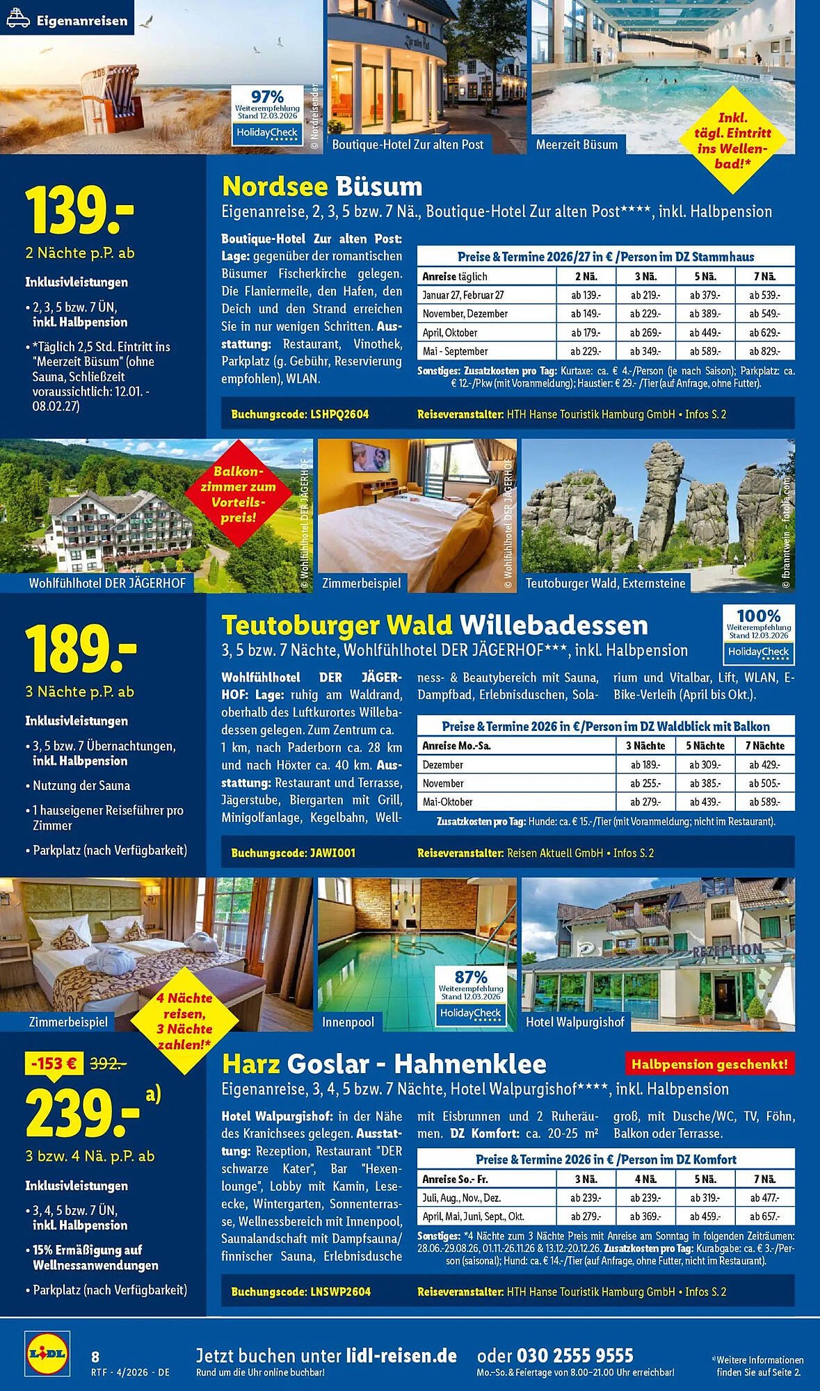 Lidl Reisen Prospekt (2026-04-11 - 2026-05-15)