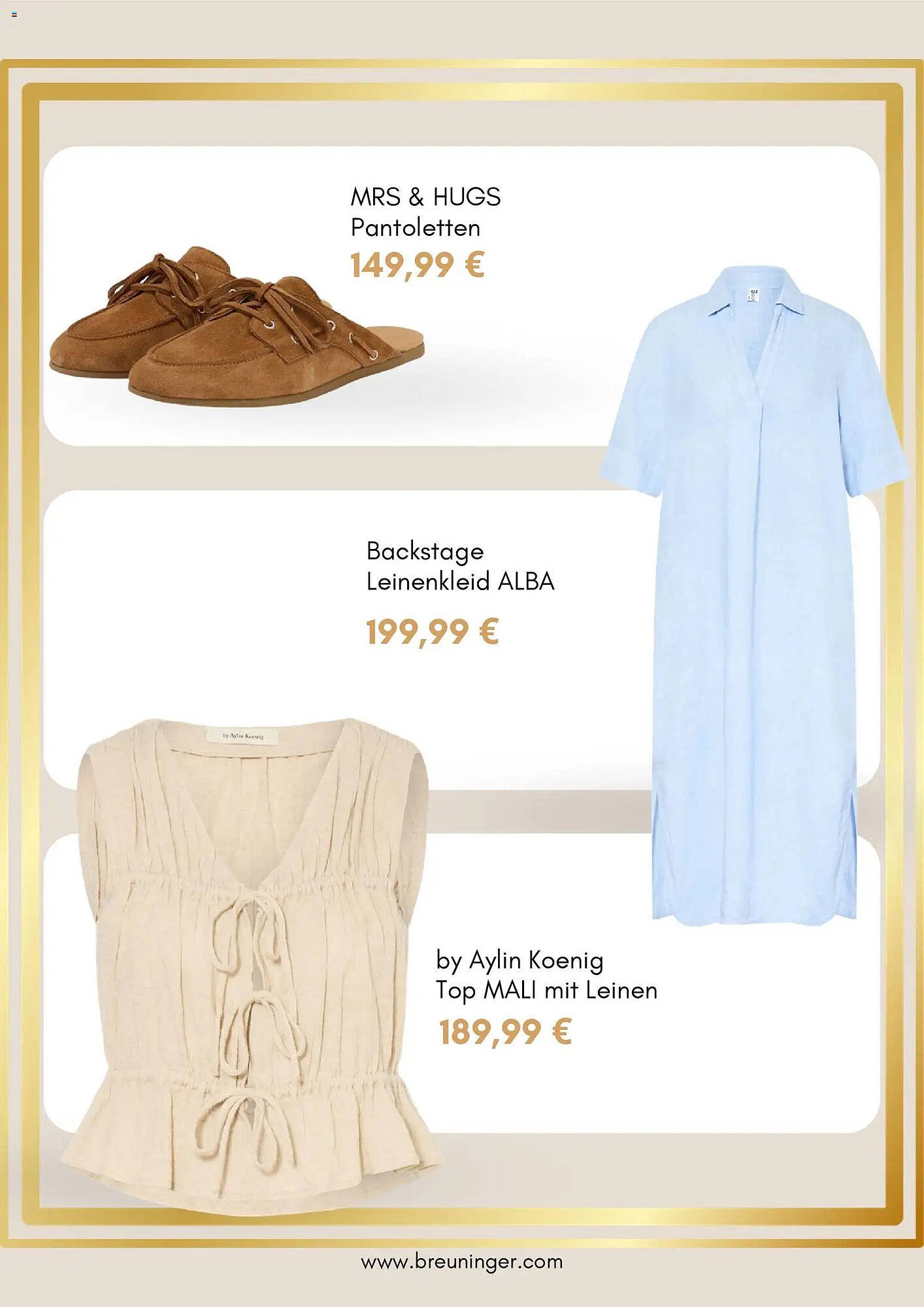 Breuninger Prospekt