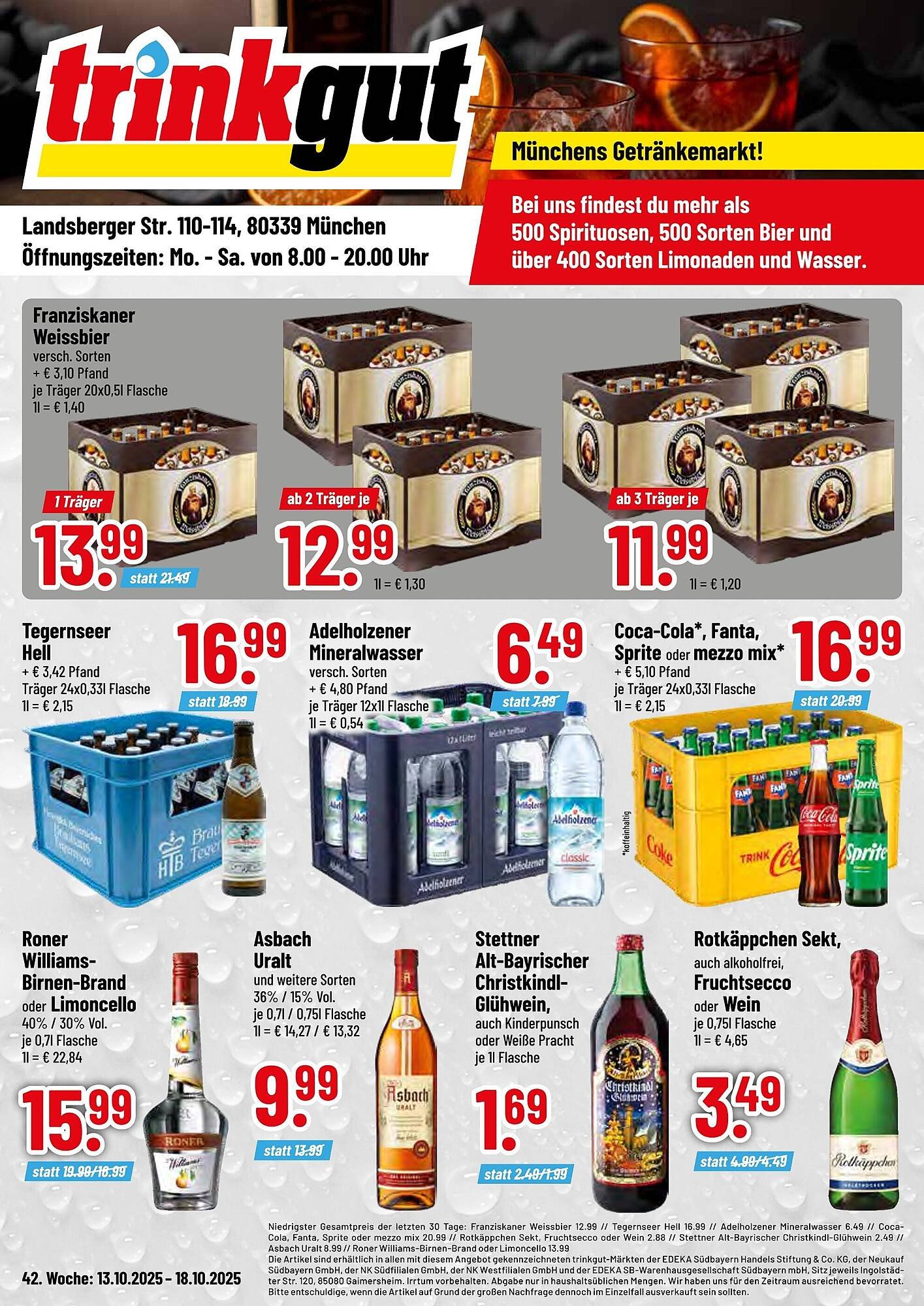 Trinkgut Prospekt (2025-10-13 - 2025-10-18) | 1