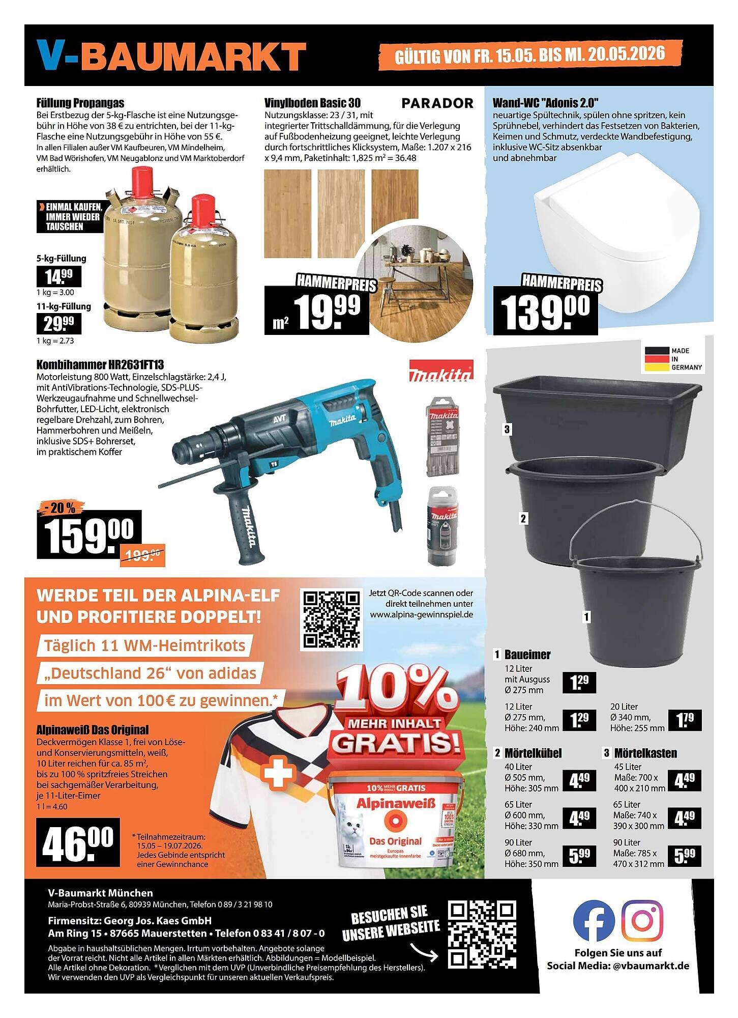 V Baumarkt Prospekt (2026-05-15 - 2026-05-21)