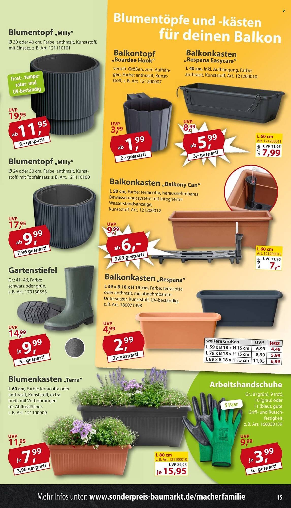 Sonderpreis Baumarkt Prospekt