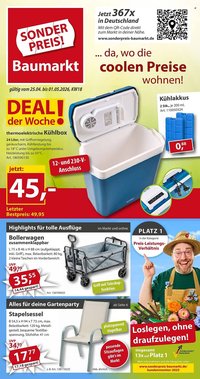 Sonderpreis Baumarkt Prospekt