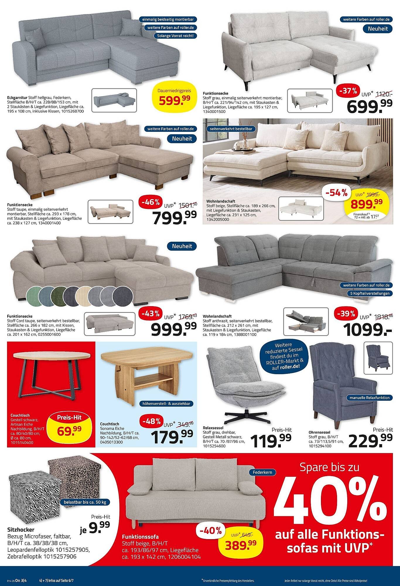ROLLER Prospekt (2026-03-29 - 2026-04-11)