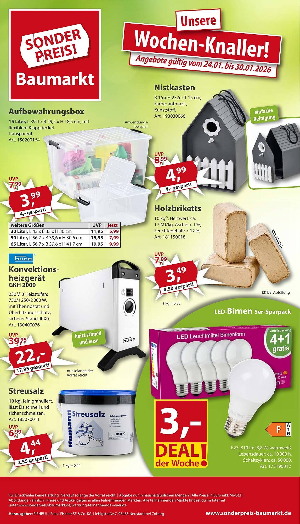 Sonderpreis Baumarkt Prospekt