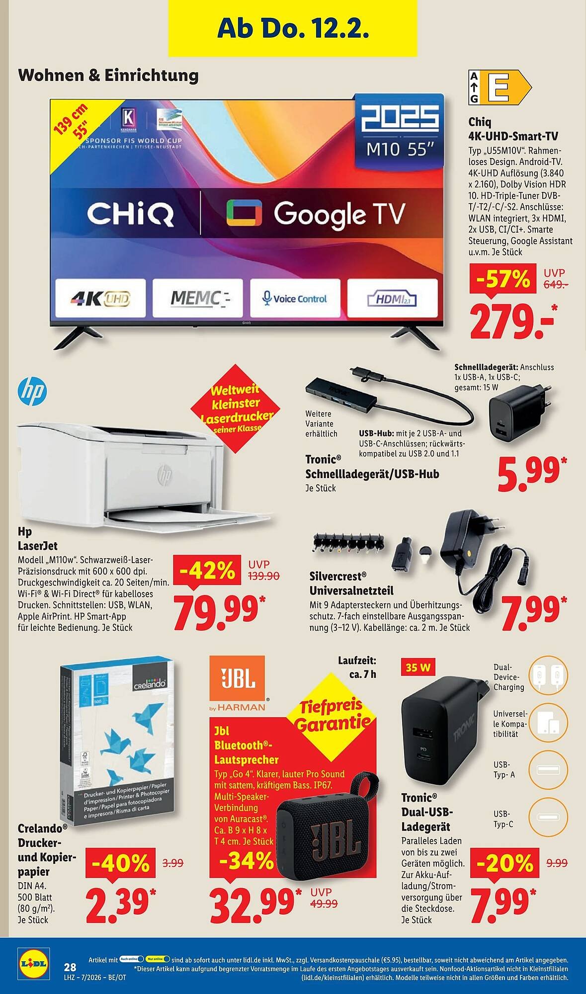 Lidl Prospekt (2026-02-09 - 2026-02-15)