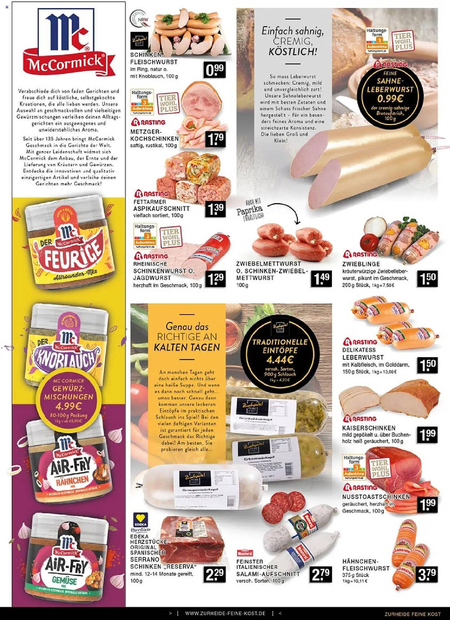 Edeka Zurheide Prospekt (2025-11-03 - 2025-11-08)