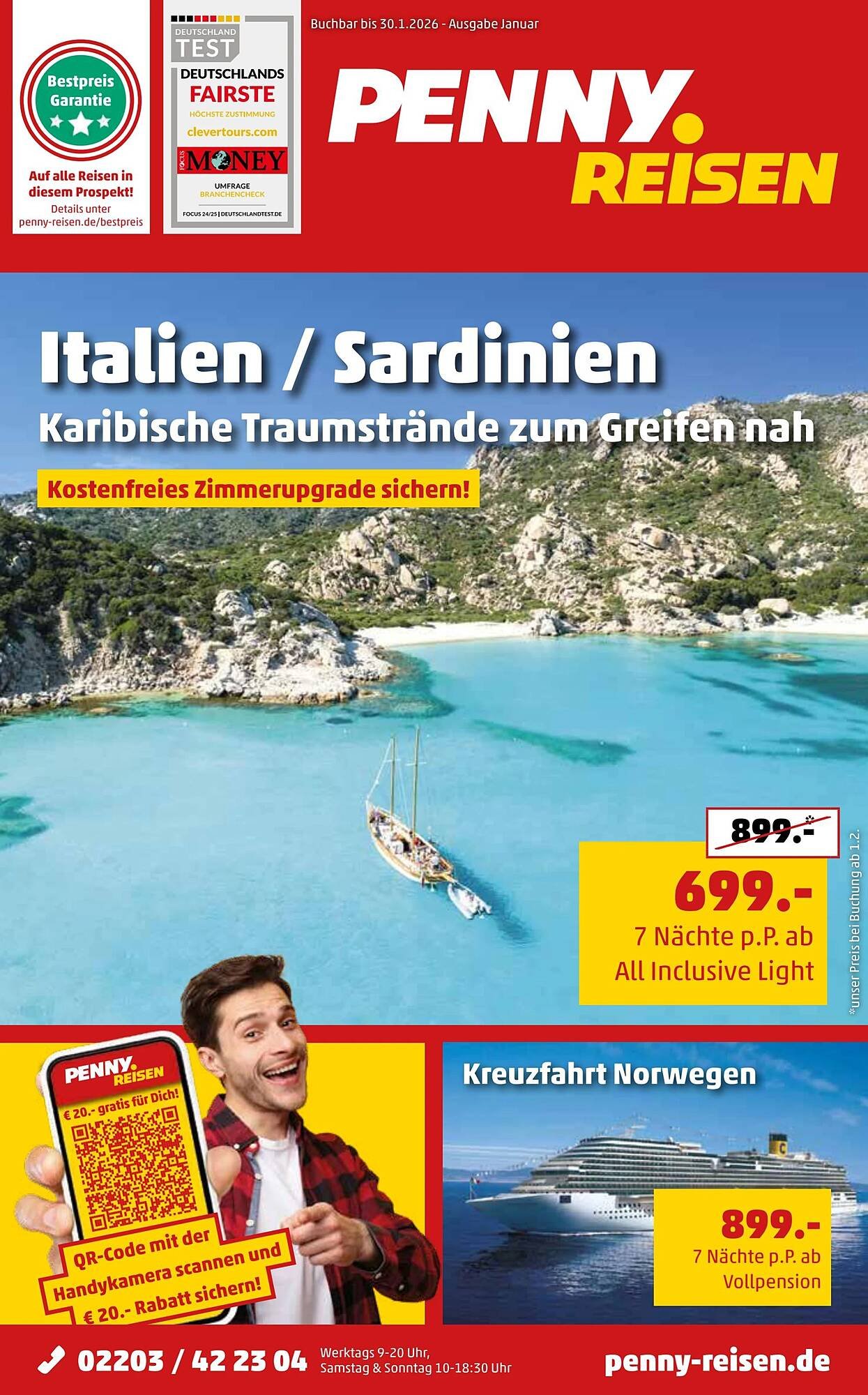 Penny Reisen Prospekt (2026-01-01 - 2026-01-31)
