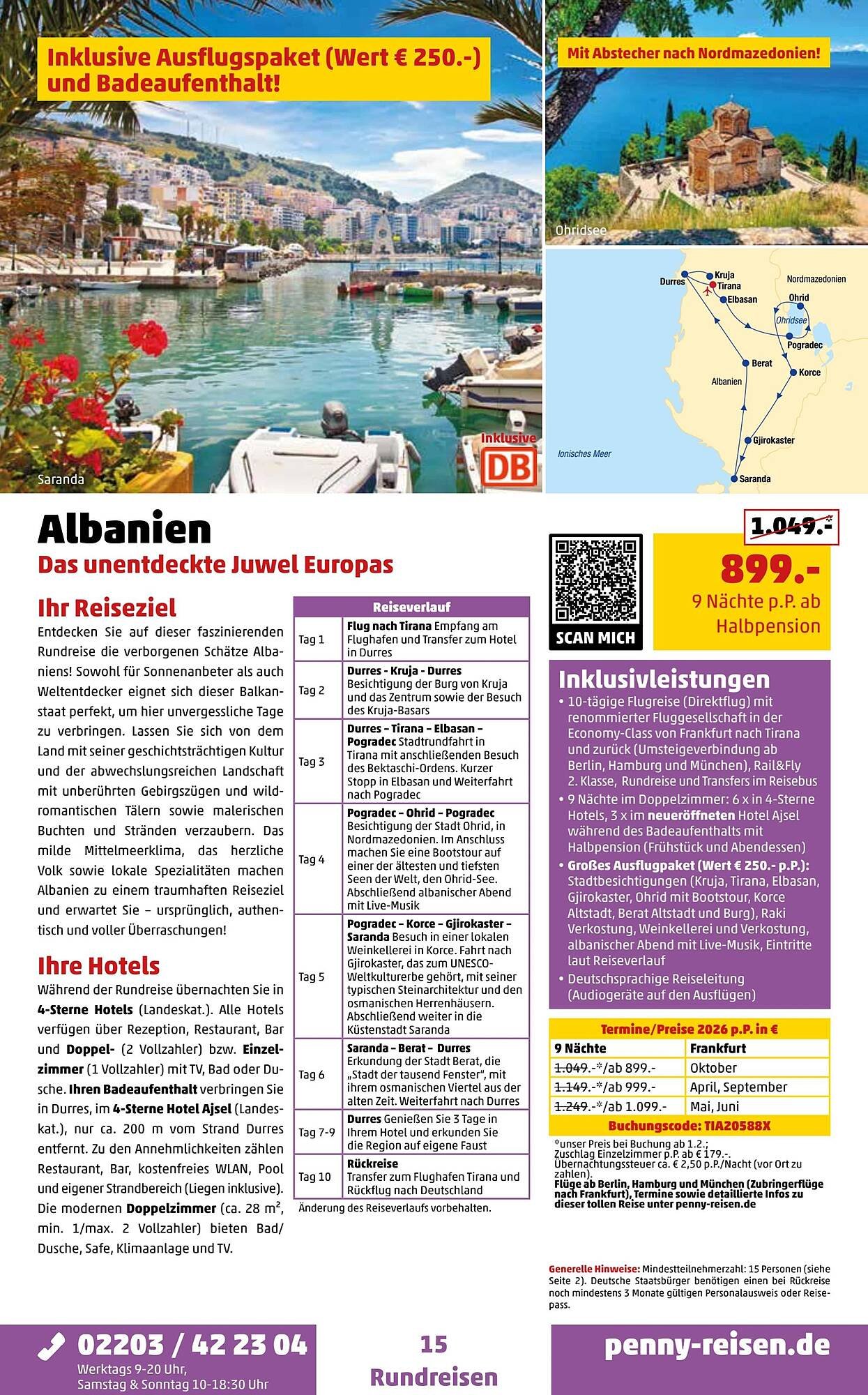 Penny Reisen Prospekt (2026-01-01 - 2026-01-31)