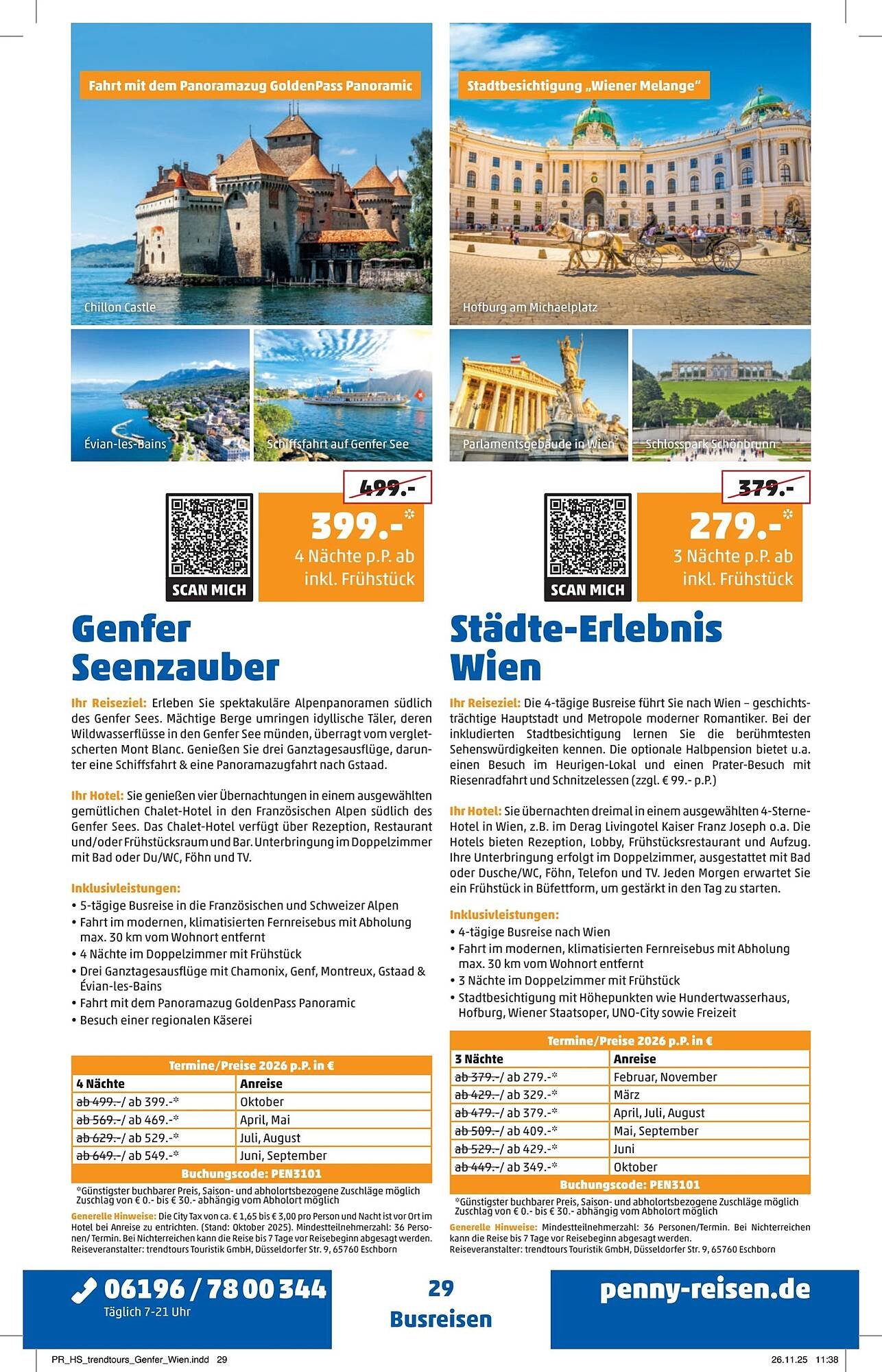 Penny Reisen Prospekt (2026-01-01 - 2026-01-31)