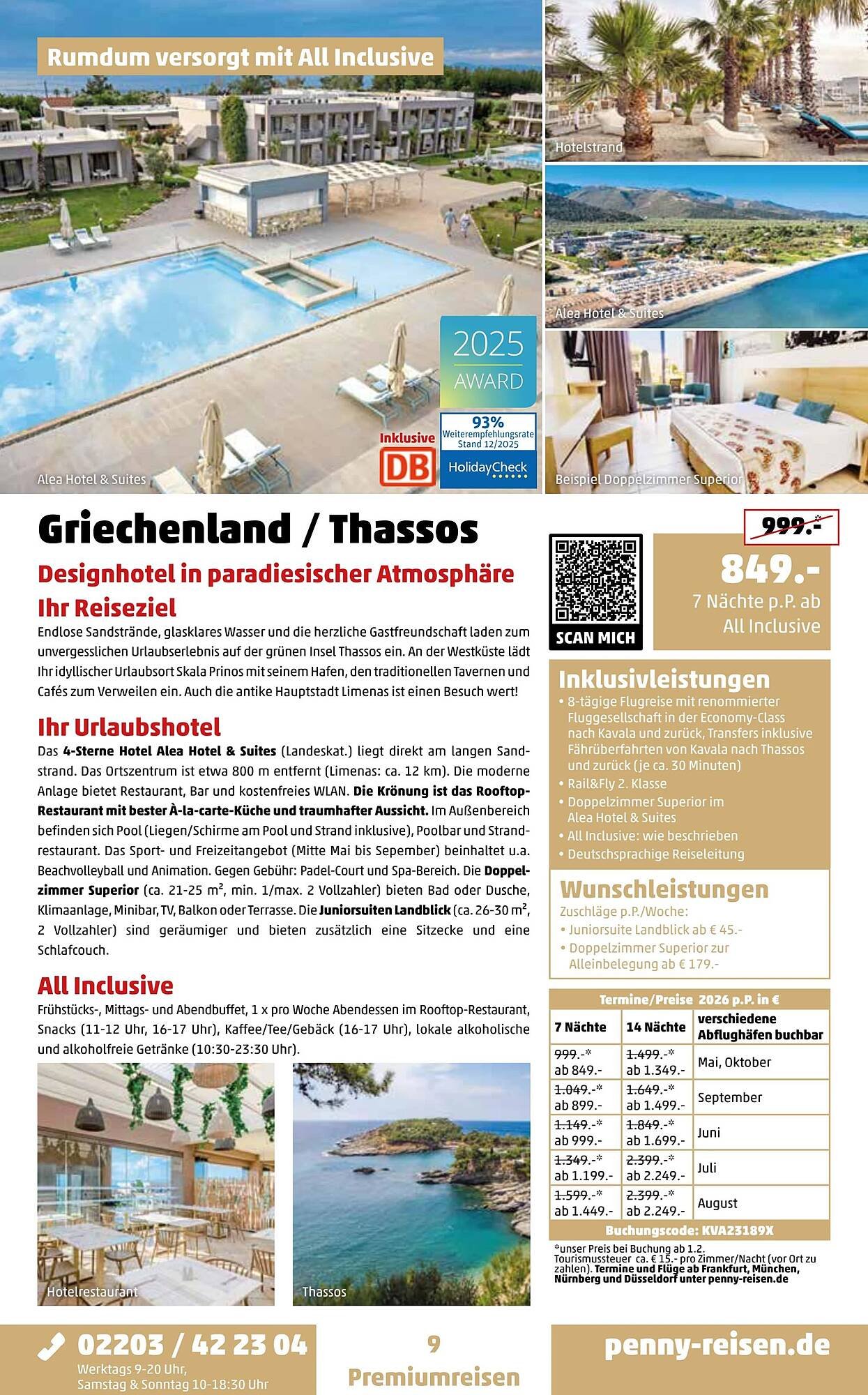 Penny Reisen Prospekt (2026-01-01 - 2026-01-31)